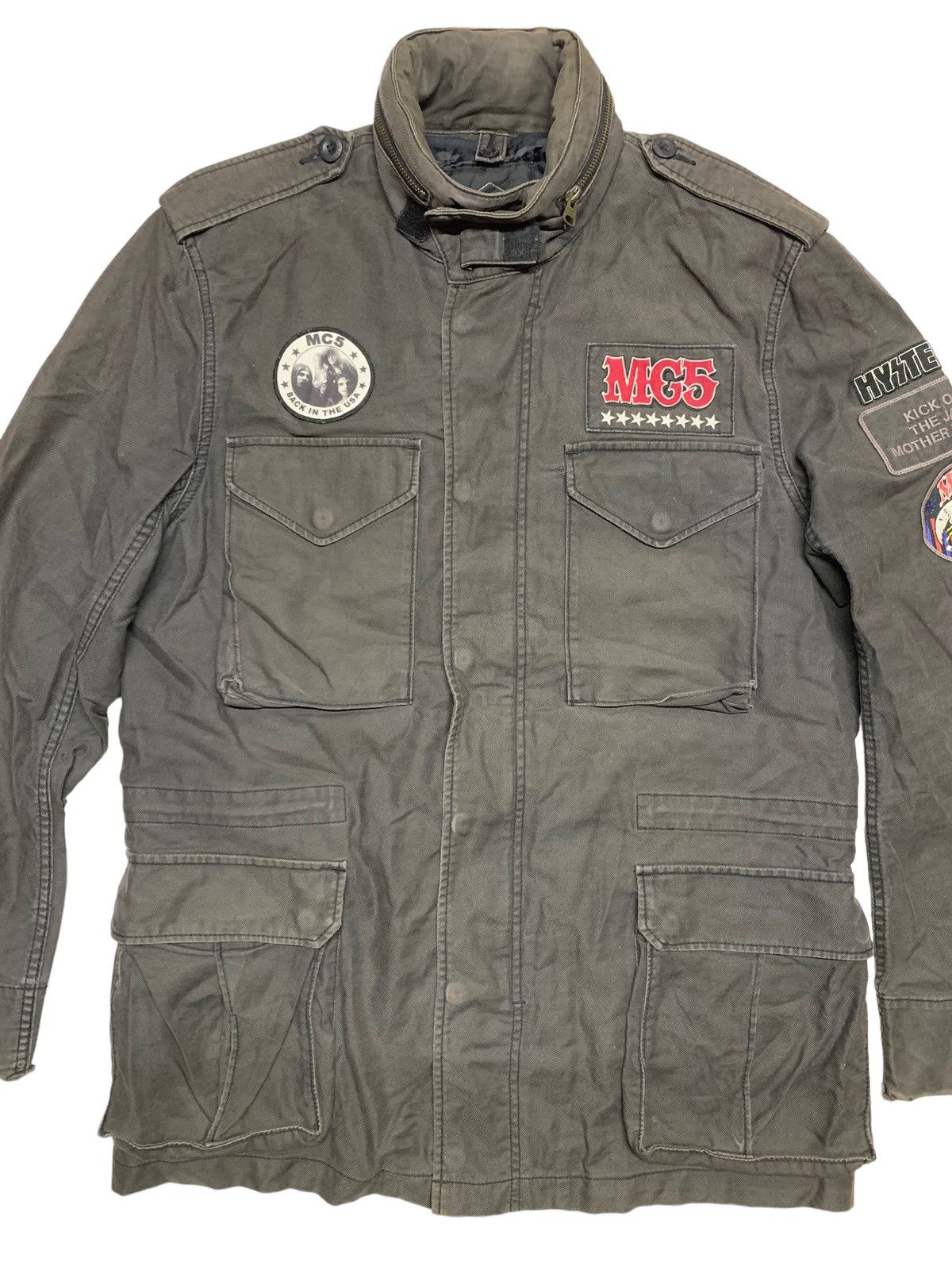 Hysteric Glamour Hysteric glamour x mc5 cotton military jacket Size US M / EU 48-50 / 2 - 5 Thumbnail