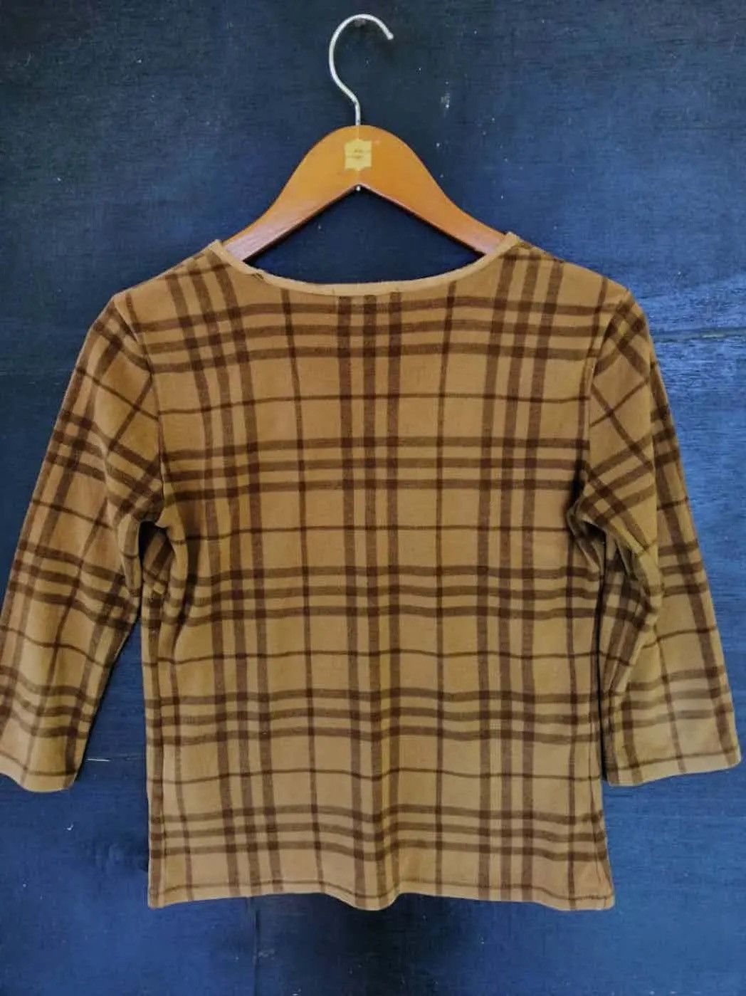 Burberry Burberry London Blue Label Plaid Knit Top – Japan Exclusive Size S / US 4 / IT 40 - 6 Thumbnail