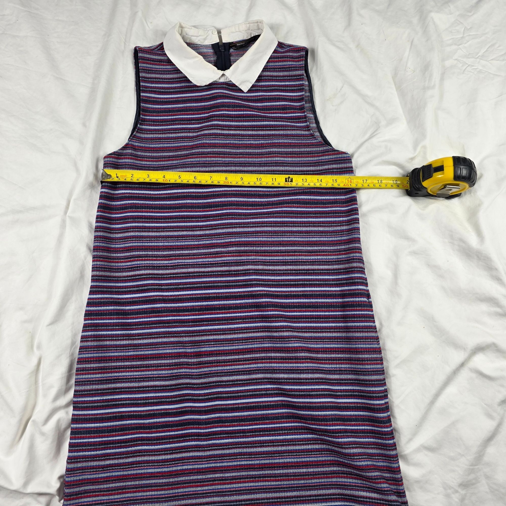 Zara Zara Trafaluc Collection Womens Size Small Striped Sleeveles Size S / US 4 / IT 40 - 6 Thumbnail