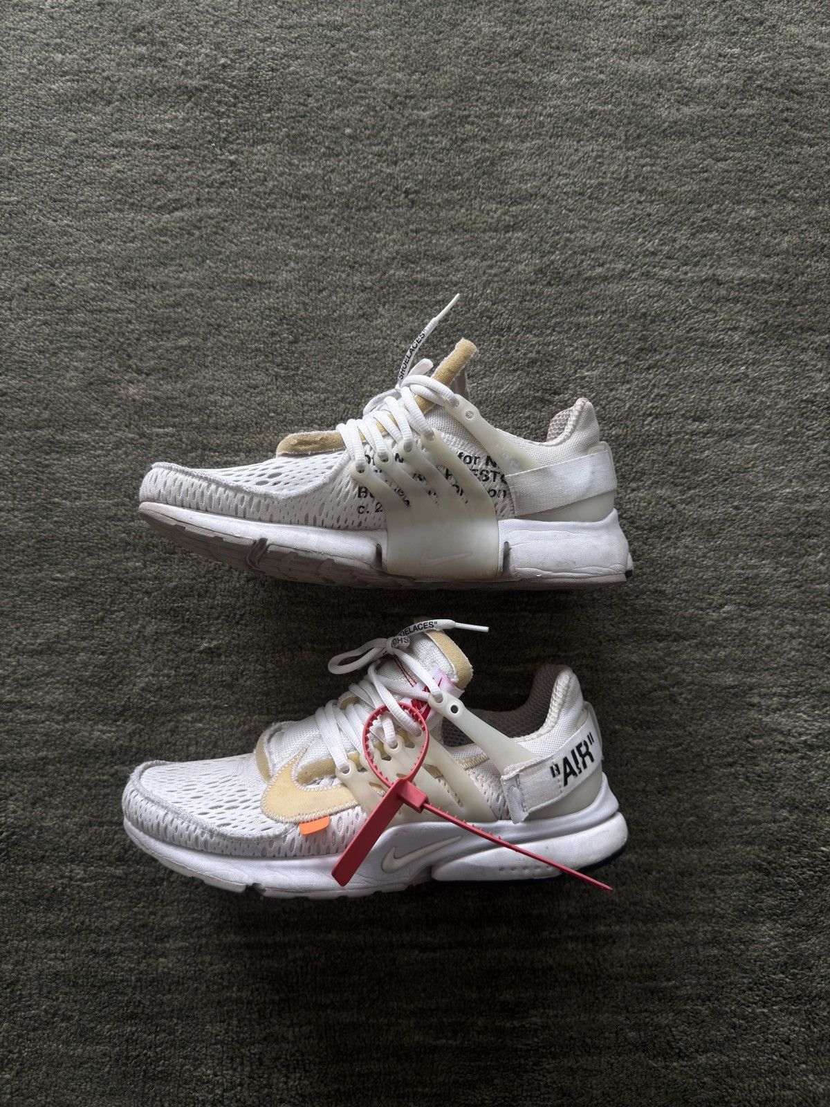 Nike × Off-White OFF WHITE X NIKE PRESTO WHITE Size US 9.5 / EU 42-43 - 1 Thumbnail