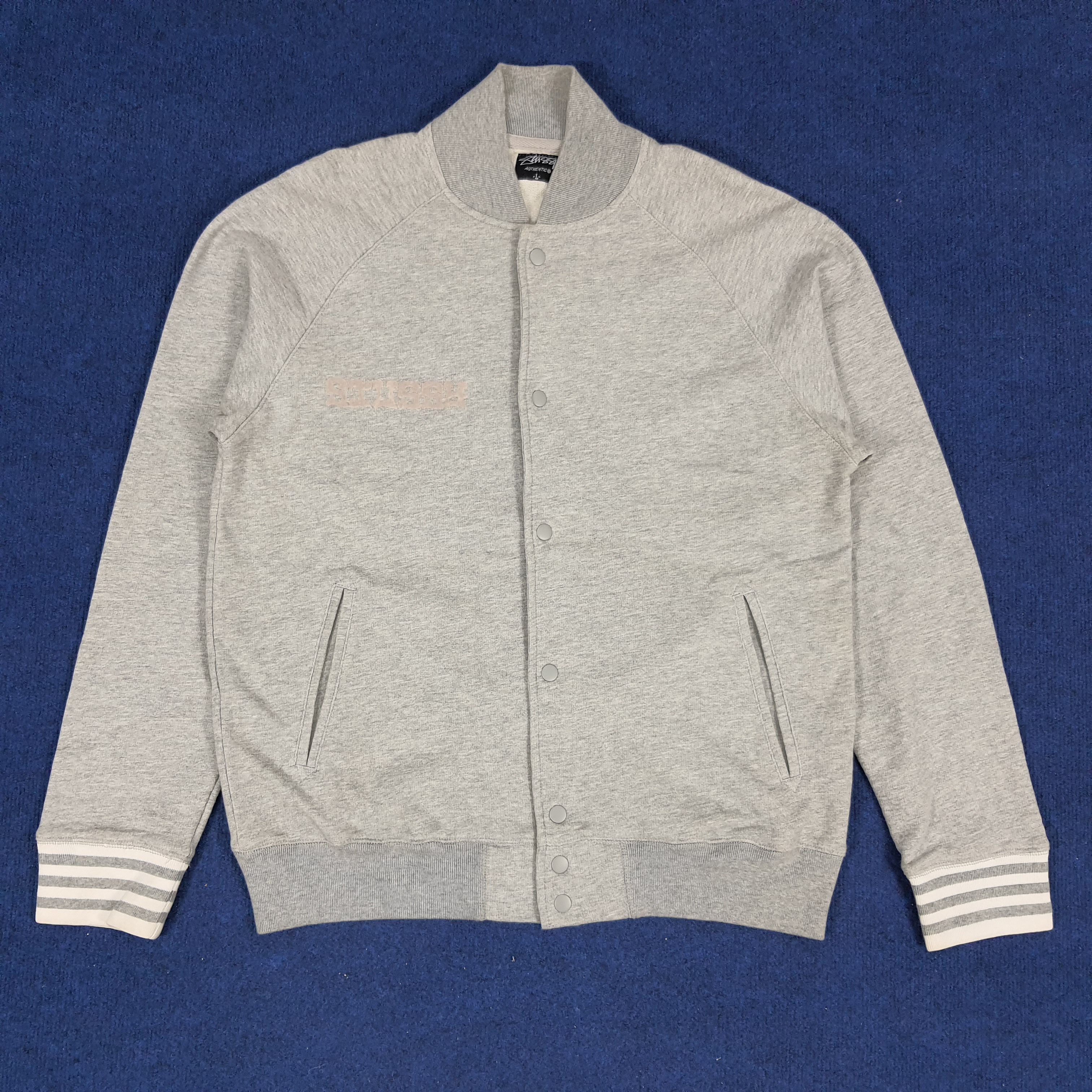 Stussy × Vintage Vintage Stussy Authentic Streetwear Custom Logo Varsity Size US M / EU 48-50 / 2 - 1 Thumbnail