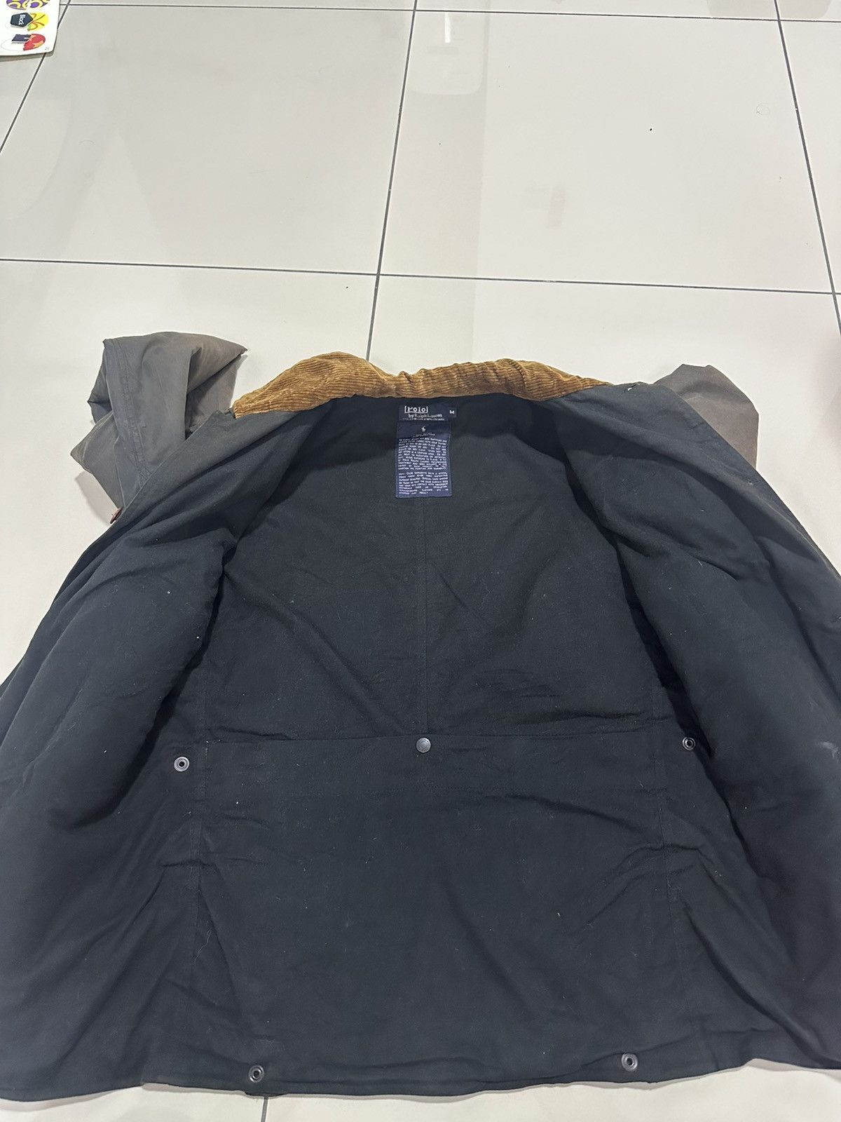 Polo Ralph Lauren Vintage Polo Ralph Lauren Hunting Jacket Waxed Cotton Size US M / EU 48-50 / 2 - 17 Thumbnail
