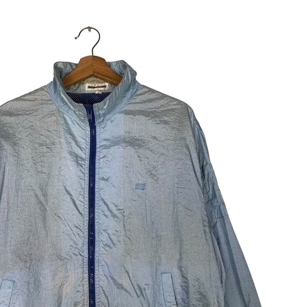 Japanese Brand Vintage Bridgestone Big Logo Motorcycle Riding Jacket Size US M / EU 48-50 / 2 - 5 Thumbnail