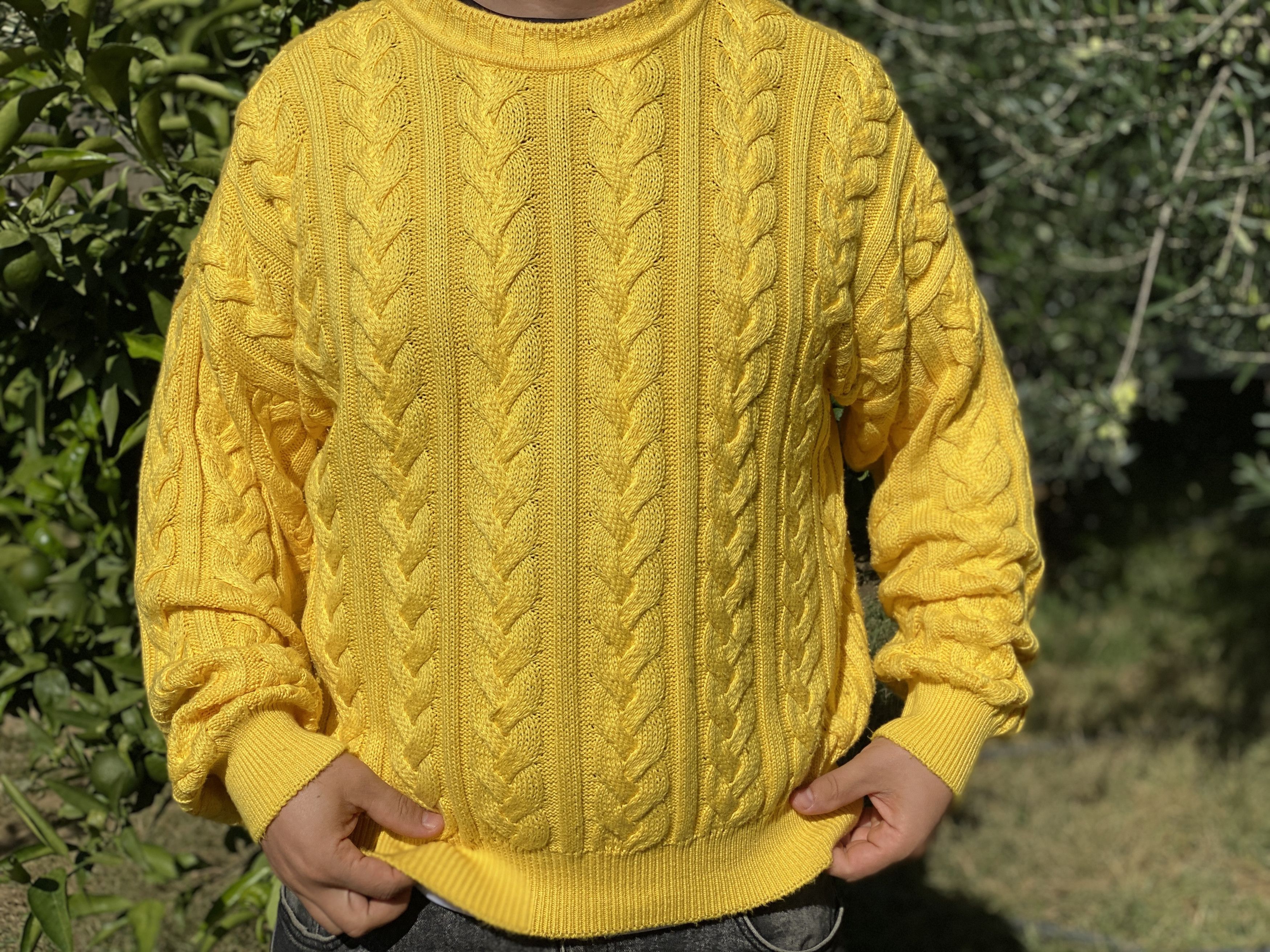 Carlo Colucci Jumper Cable 3D Cosby Germany size 48 M