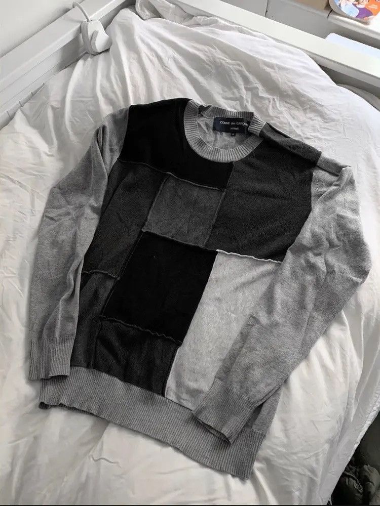 Comme des Garcons Comme des garcons panneled sweater Size US L / EU 52-54 / 3 - 1 Thumbnail