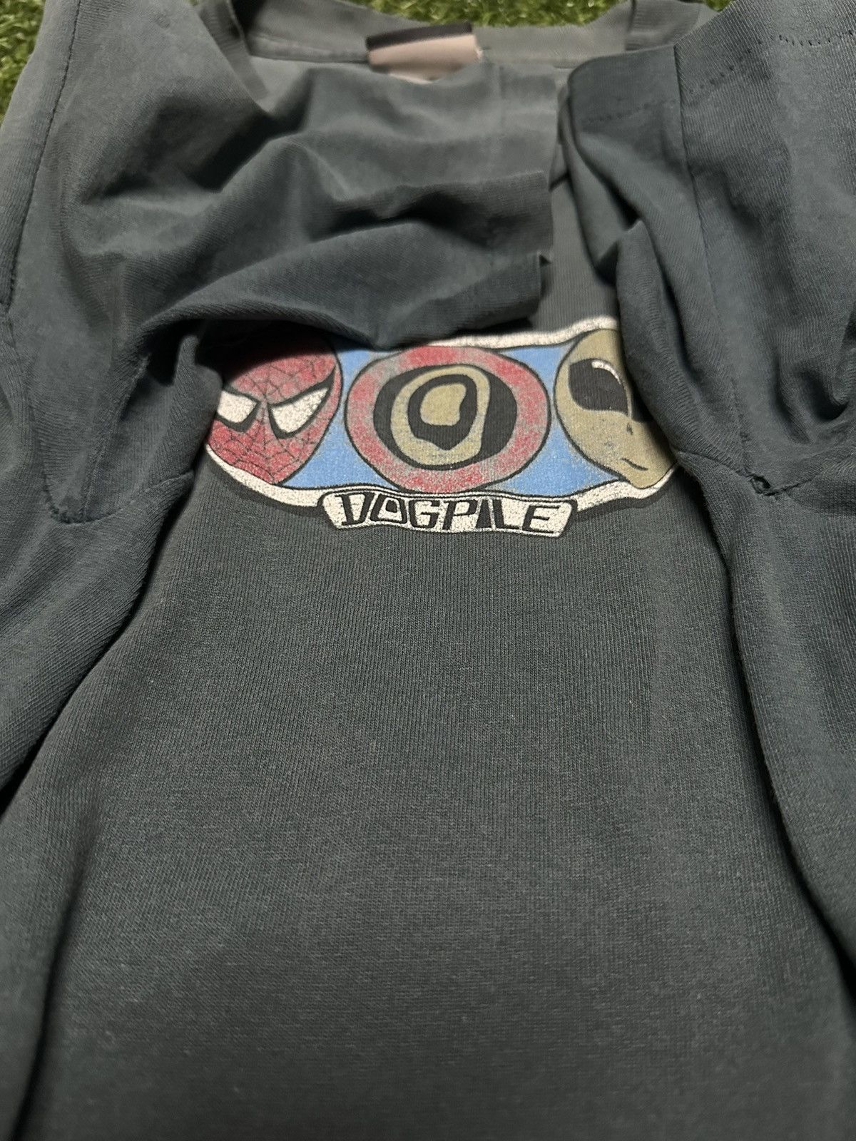 Alien Workshop Vintage 90s DOGPILE Skateboard Marvel Faded Tee Size US M / EU 48-50 / 2 - 10 Thumbnail
