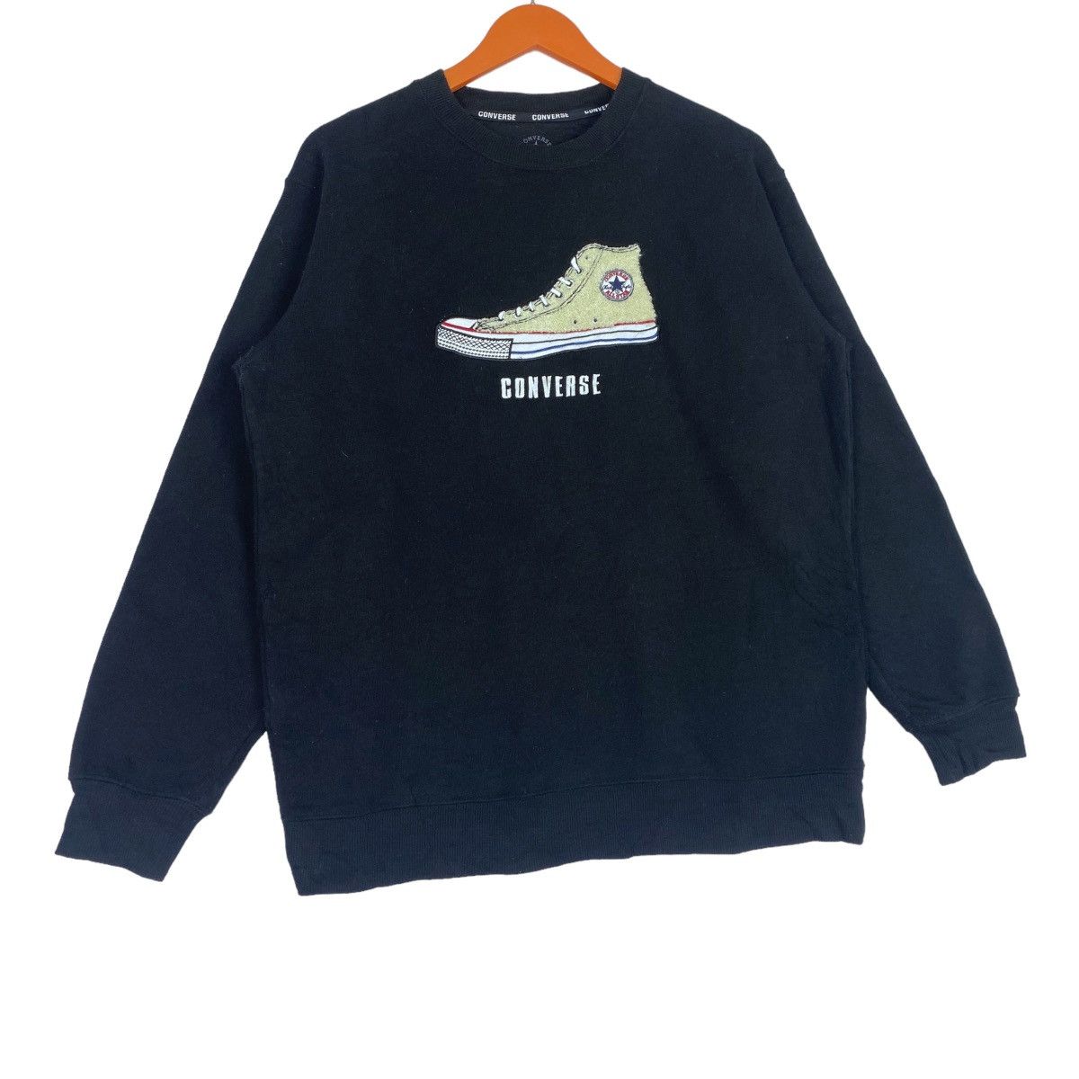 Converse Converse Sweatshirt Crewneck Pullover Jumper Size US M / EU 48-50 / 2 - 4 Thumbnail