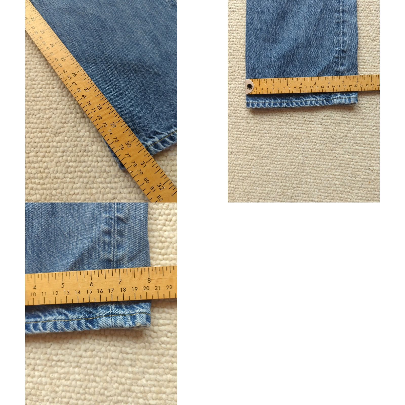 Polo Ralph Lauren Polo Ralph Lauren Hampton Straight Jeans Men 35 x 32 Blue Medium Wash Zip 5-Pocket Design Logo Button Denim Cotton Regular Mid Rise Size US S / EU 44-46 / 1 - 9 Thumbnail