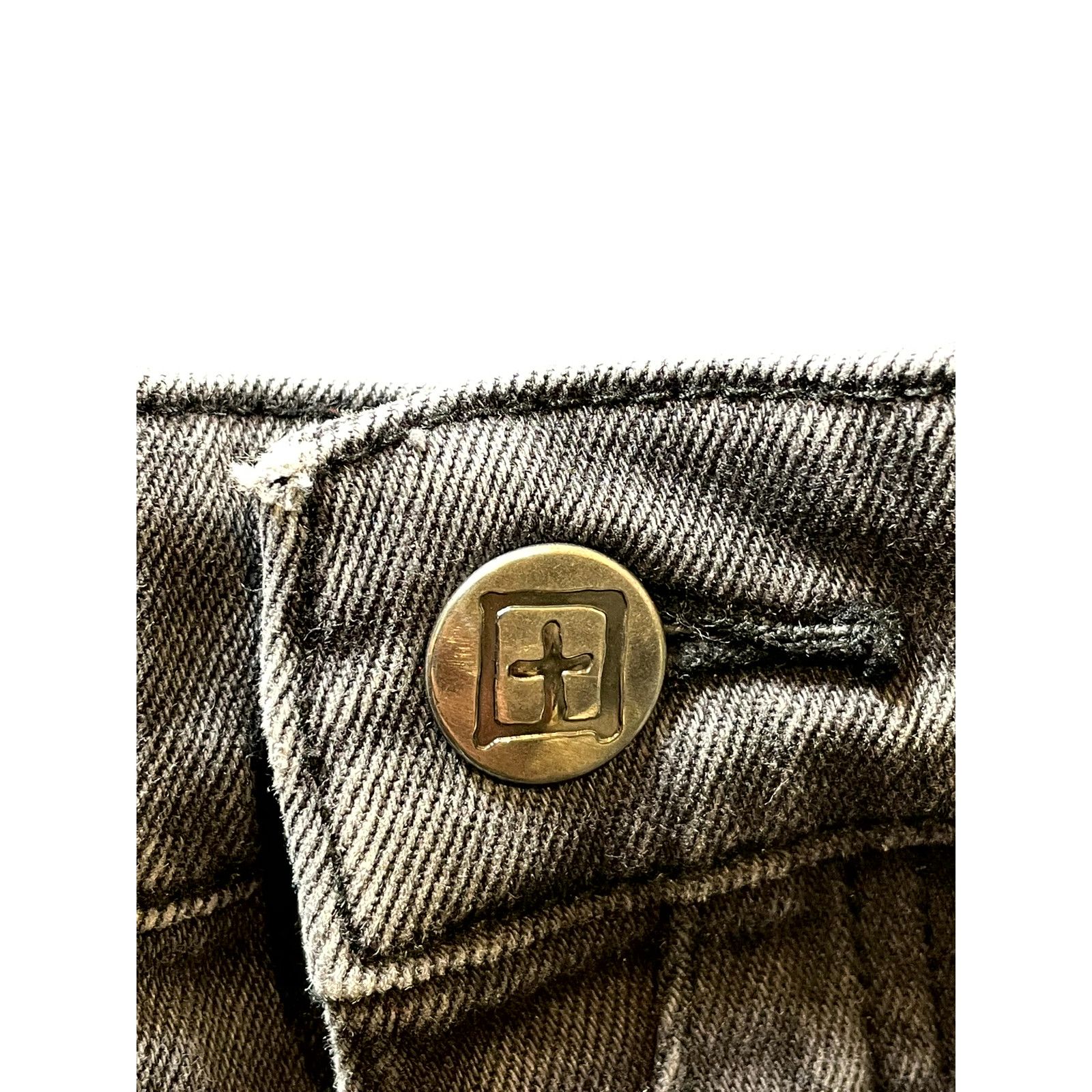Ksubi Ksubi Ripped Grey Wash Jeans Size US 30 / EU 46 - 3 Thumbnail
