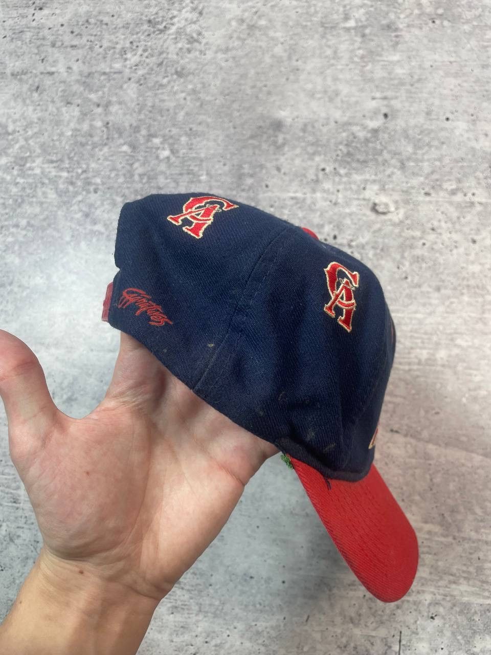 MLB Vintage California Angels Signatures Baseball Hat Cap Y2K Size ONE SIZE - 3 Thumbnail