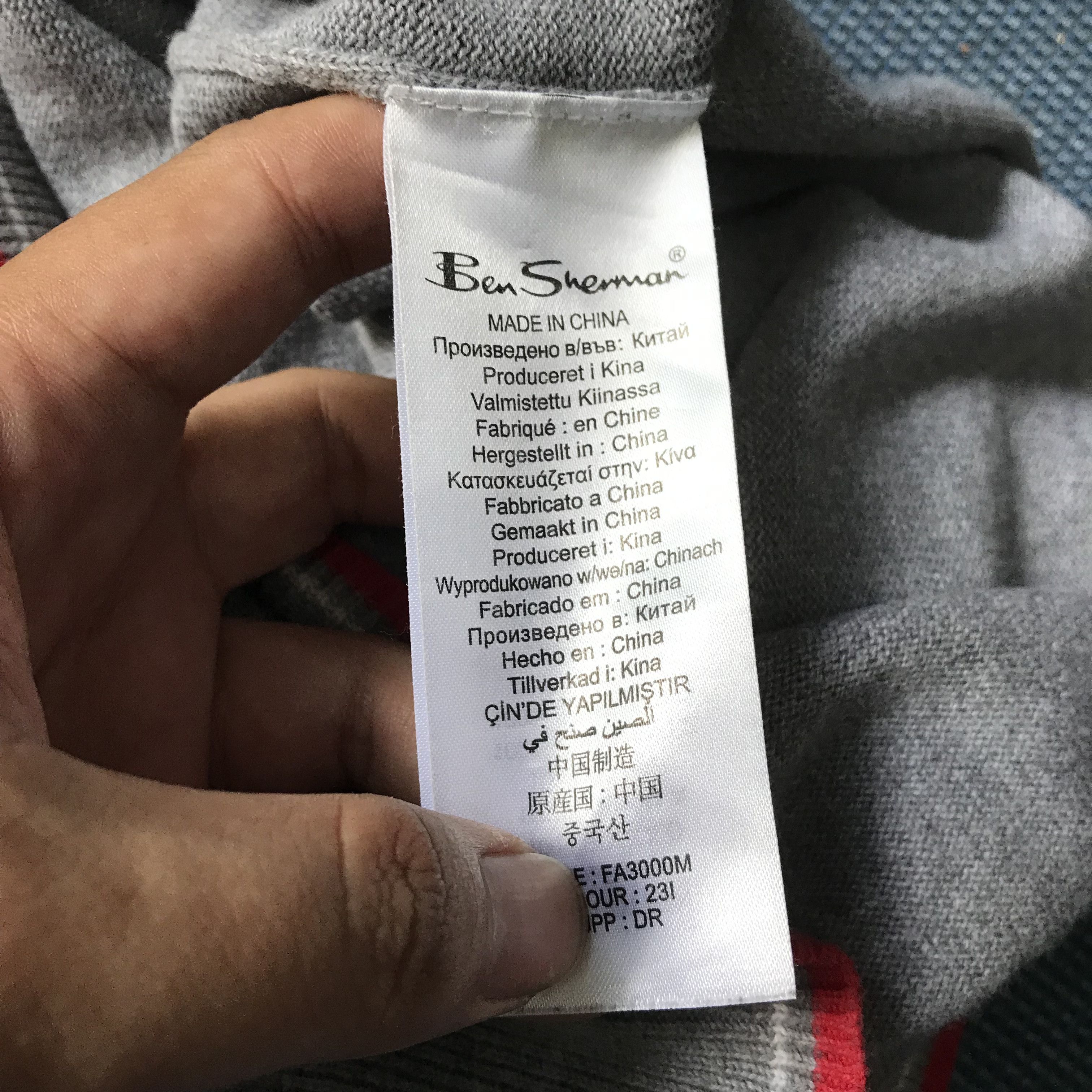 Ben Sherman Vintage Ben Sherman Plectrum Signature Vest Grey Wirh Red Size US S / EU 44-46 / 1 - 7 Thumbnail