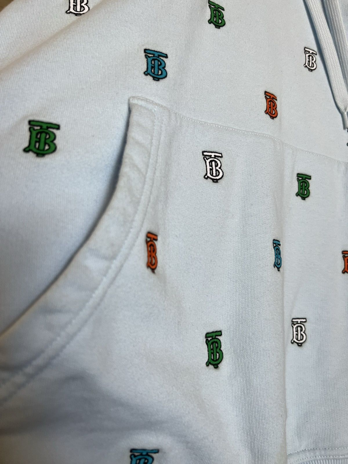 Burberry Embroidered Hoodie