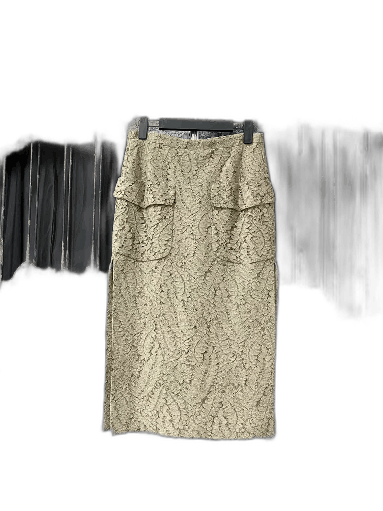 N21 N21 Lace Midi Skirt in Size 38-yf Size US 38 / EU 54 - 1 Thumbnail