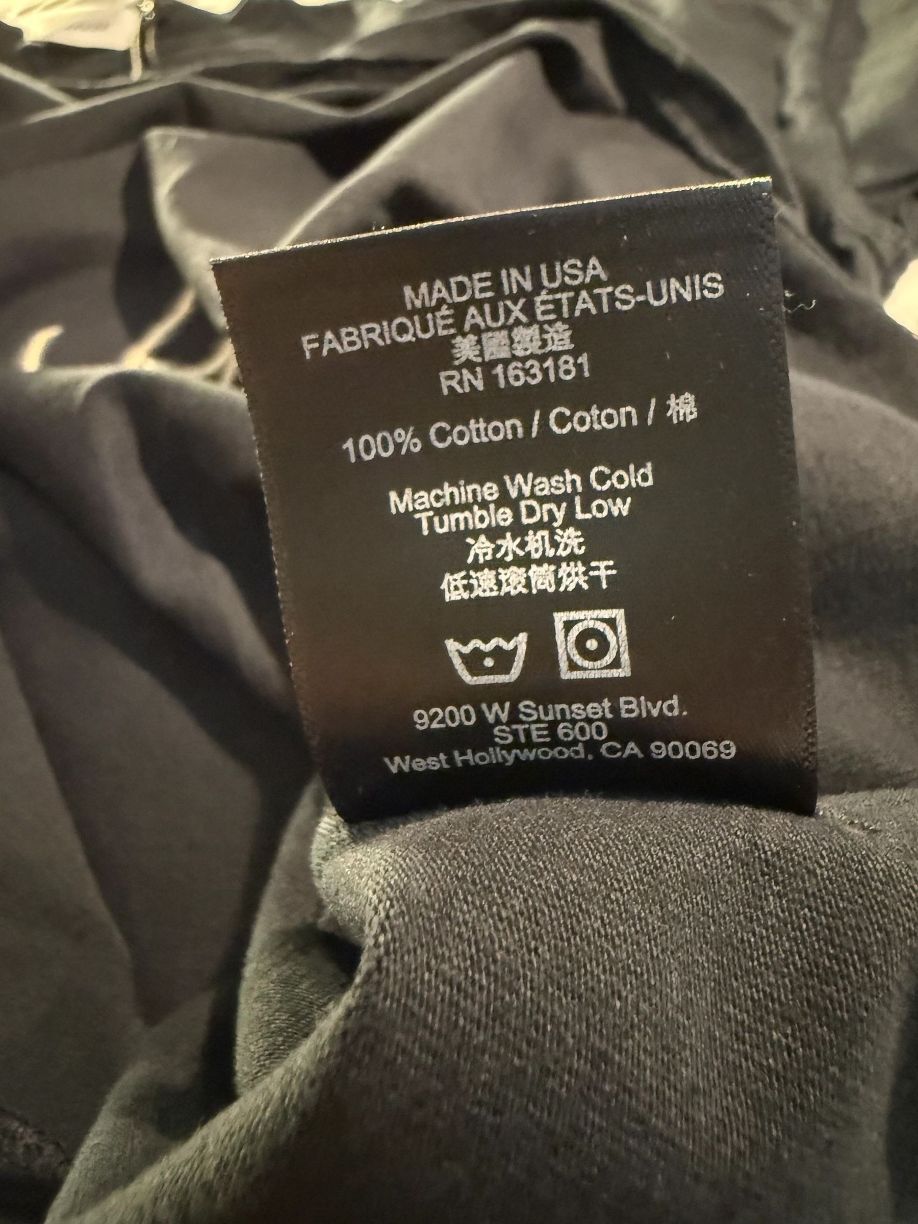 Rhude Rhude Black T-Shirt with Embroidered Logo Size US M / EU 48-50 / 2 - 5 Thumbnail