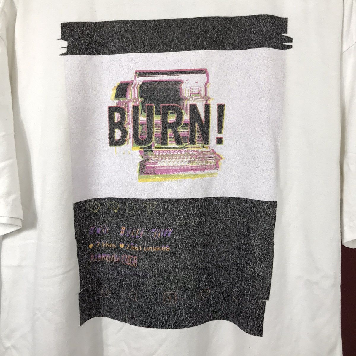 If Six Was Nine STUDIO SEVEN "HM7 Shhhhhh’ Burn OK computer Size US XL / EU 56 / 4 - 3 Thumbnail