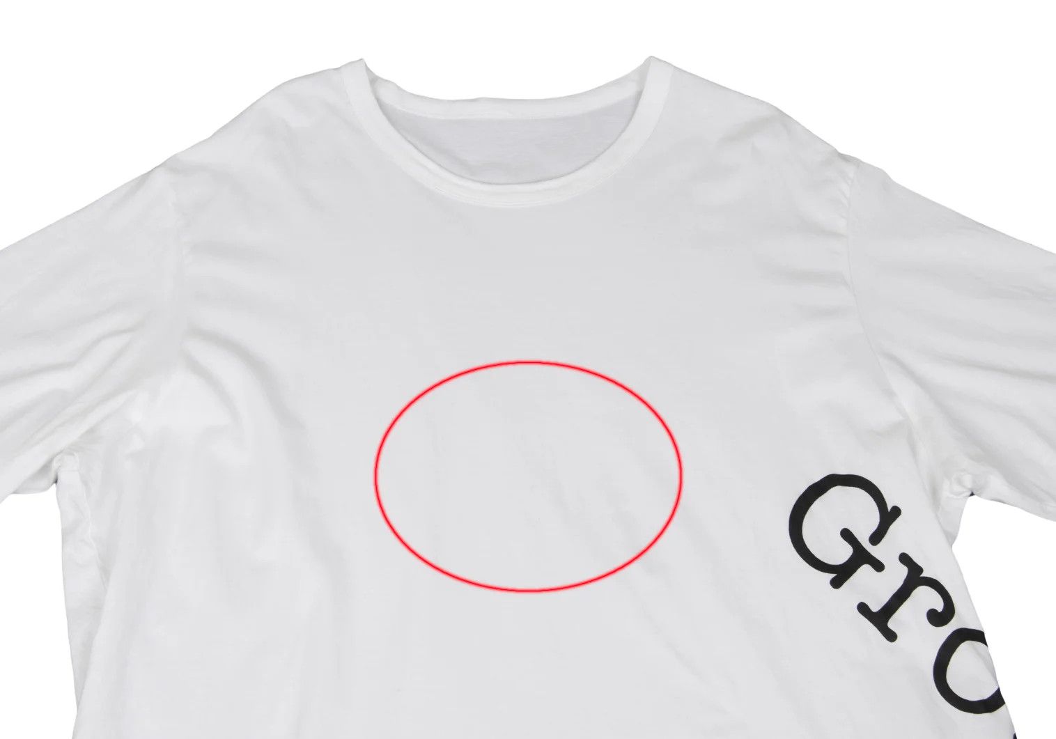 Yohji Yamamoto Logo Print Slit Big T-shirt in White Size US M / EU 48-50 / 2 - 2 Thumbnail