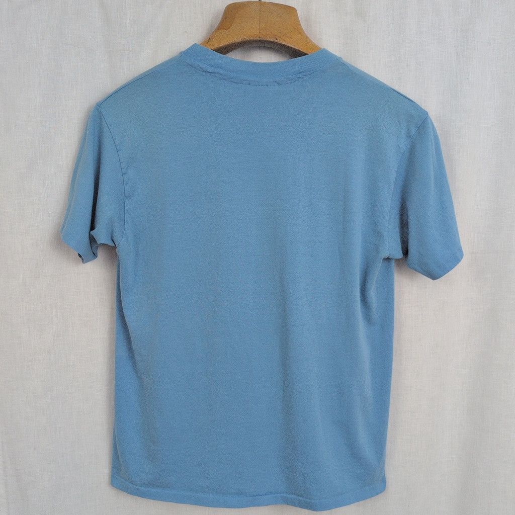 Hanes × Vintage Vintage Hang On Water Skiing Dog Single Stitch Blue T-Shirt Size US L / EU 52-54 / 3 - 3 Thumbnail