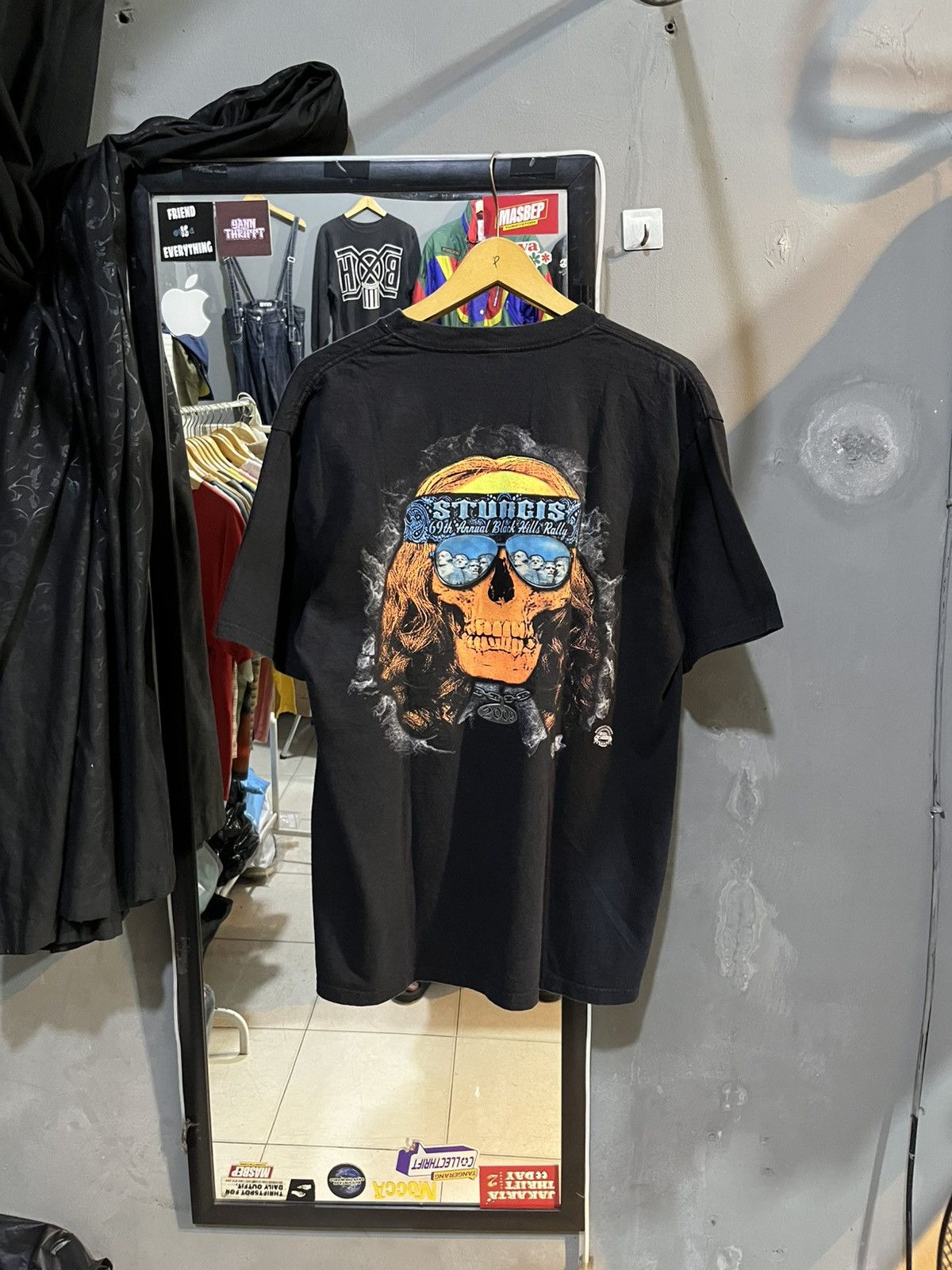 Zinc zinc vintage sturgis shirt Size US XL / EU 56 / 4 - 1 Thumbnail