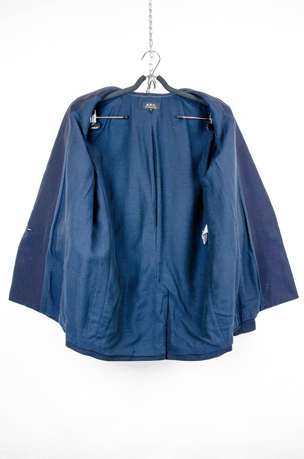 A.P.C. A.P.C. Rue Madame Linen Blazer - Size 40 Size S / US 4 / IT 40 - 9 Thumbnail