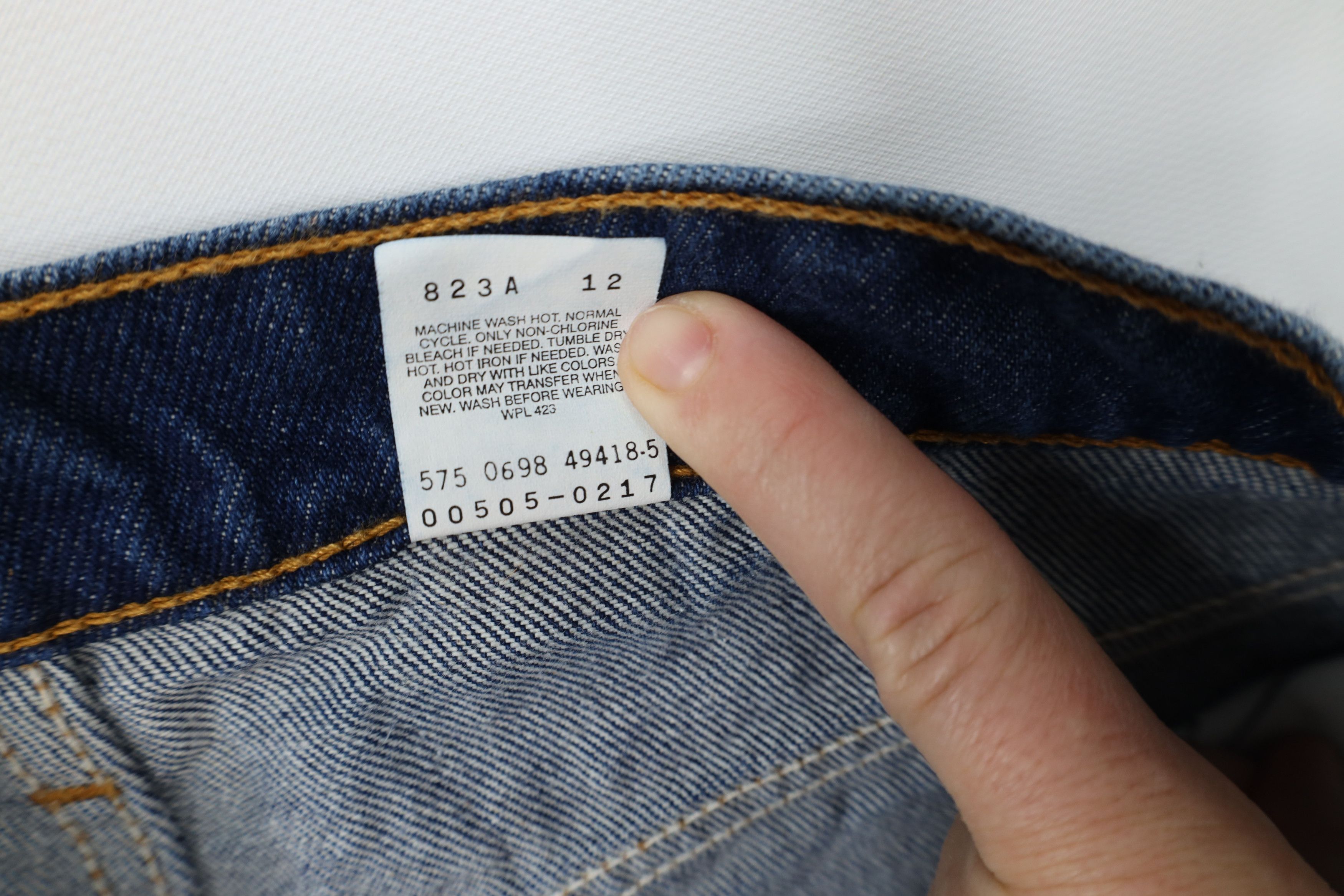 Levi's Vintage 90s Levis 505 Straight Leg Denim Jeans USA Blue Size US 36 / EU 52 - 10 Thumbnail