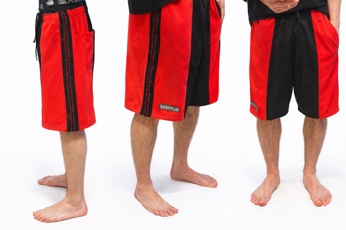 Supreme Supreme New York Barbed Wire Athletic Shorts Size Large Size US 38 / EU 54 - 14 Thumbnail