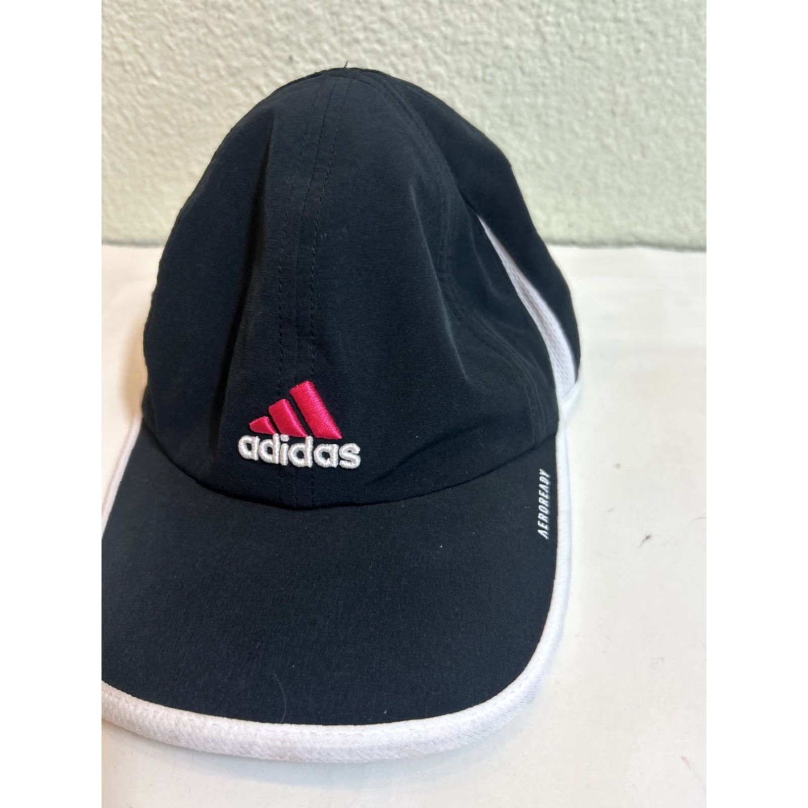 Adidas Adidas Aeroready Women’s Running Hat Black Pink Adjustable Baseball Cap Women Adjustable Size Colorful Sport Hat Size ONE SIZE - 3 Thumbnail