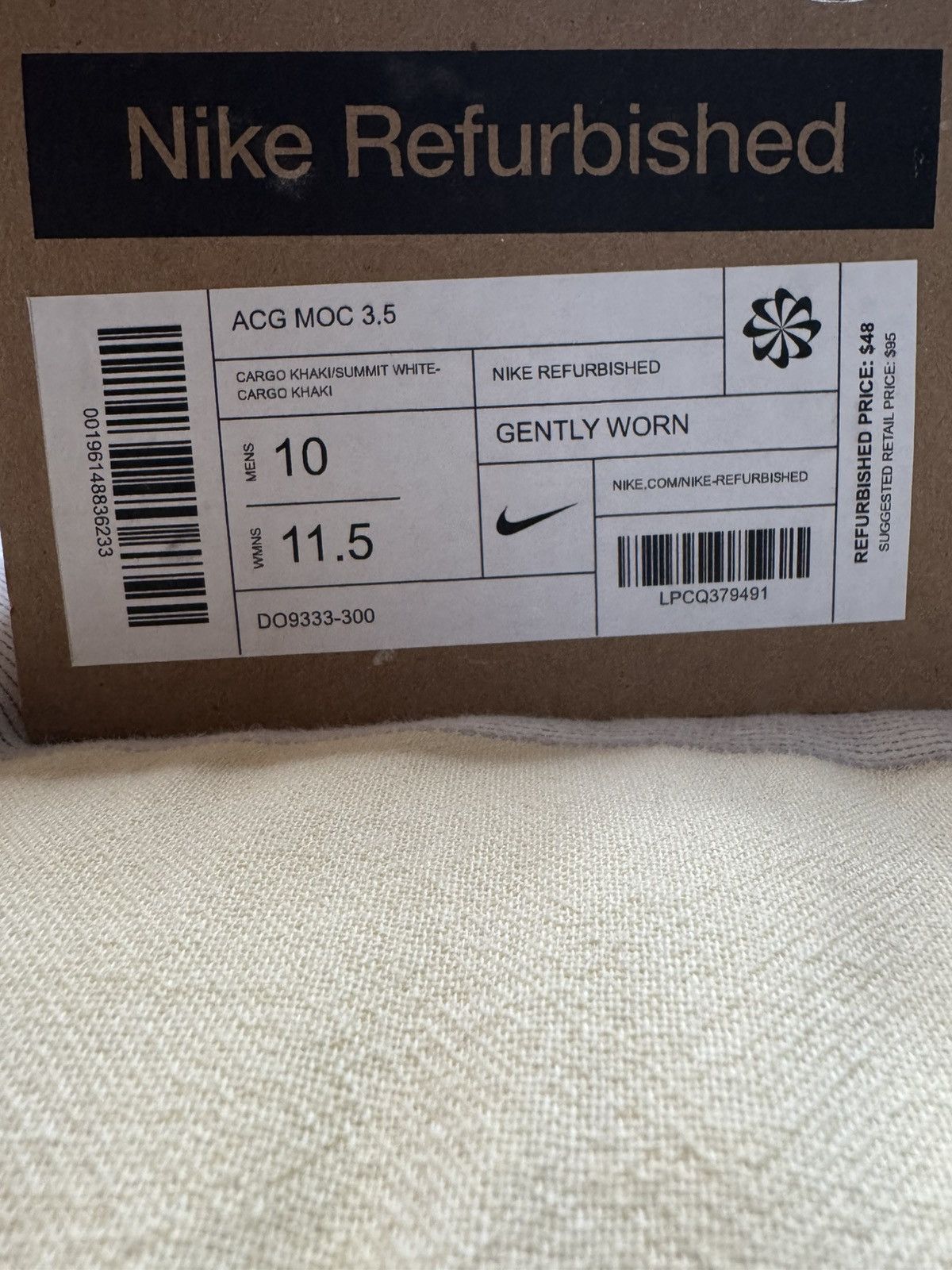 Nike ACG Nike ACG Moc 3.5 “Cargo Khaki” Size US 10 / EU 43 - 7 Thumbnail