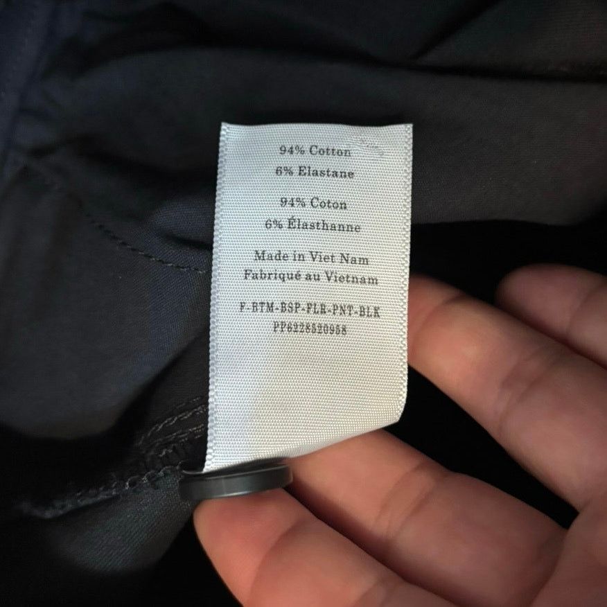 Everlane NWOT Everlane The Bi-Stretch Flare Pant In Black Size 00 Size 24" / US 00 / IT 34 - 6 Thumbnail