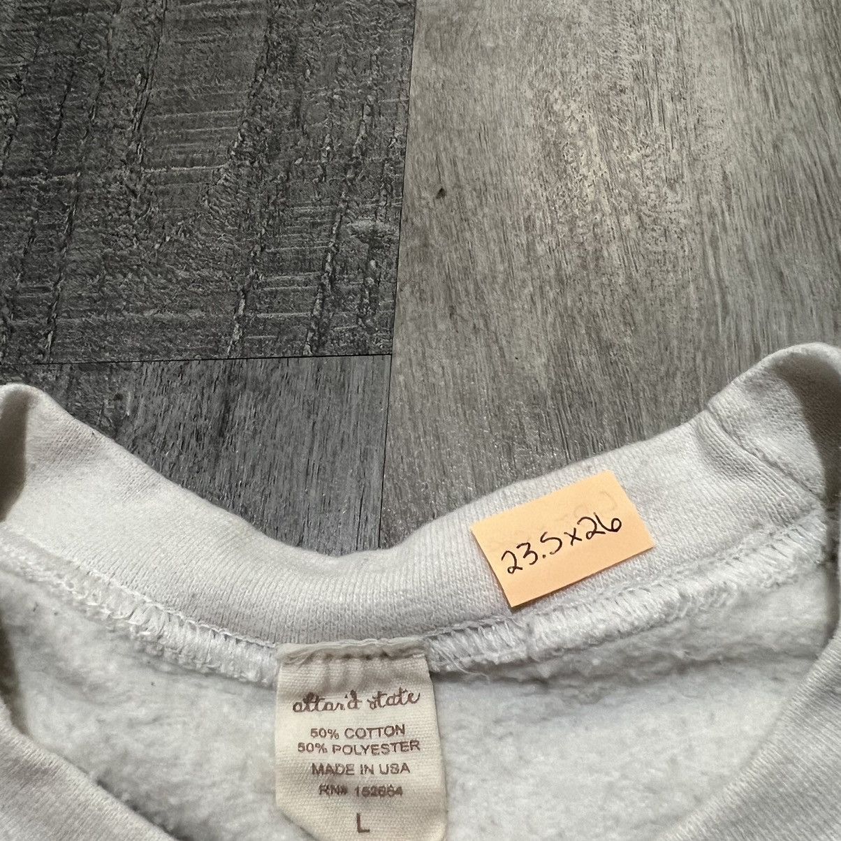 Vintage VTG Altar'd State White Cherry Graphic 90s Sweatshirt Large Size L / US 10 / IT 46 - 5 Thumbnail