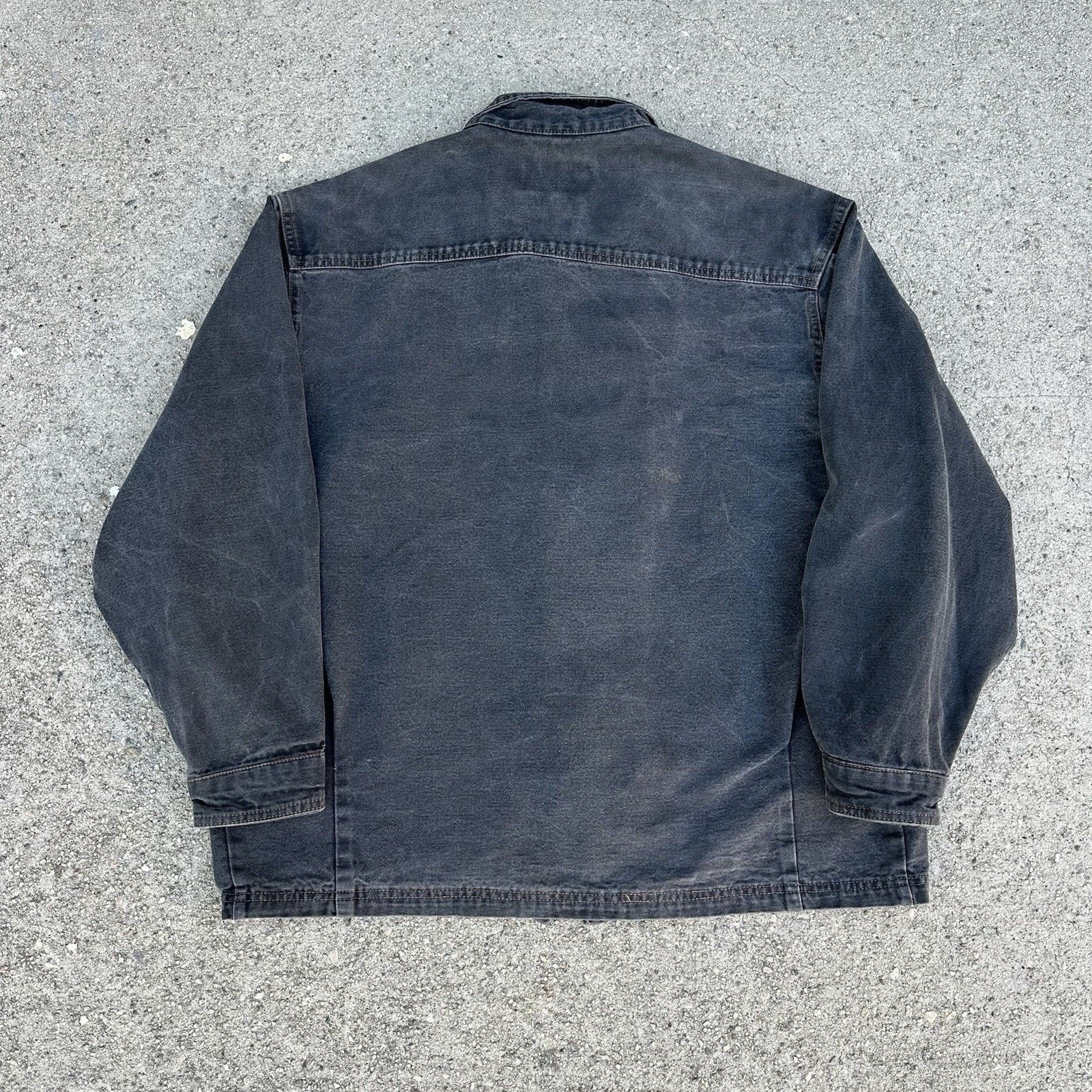 Vintage Vintage Dog Pile Cloze Co Faded Black Zip Up Jacket Sz M Size US M / EU 48-50 / 2 - 4 Thumbnail