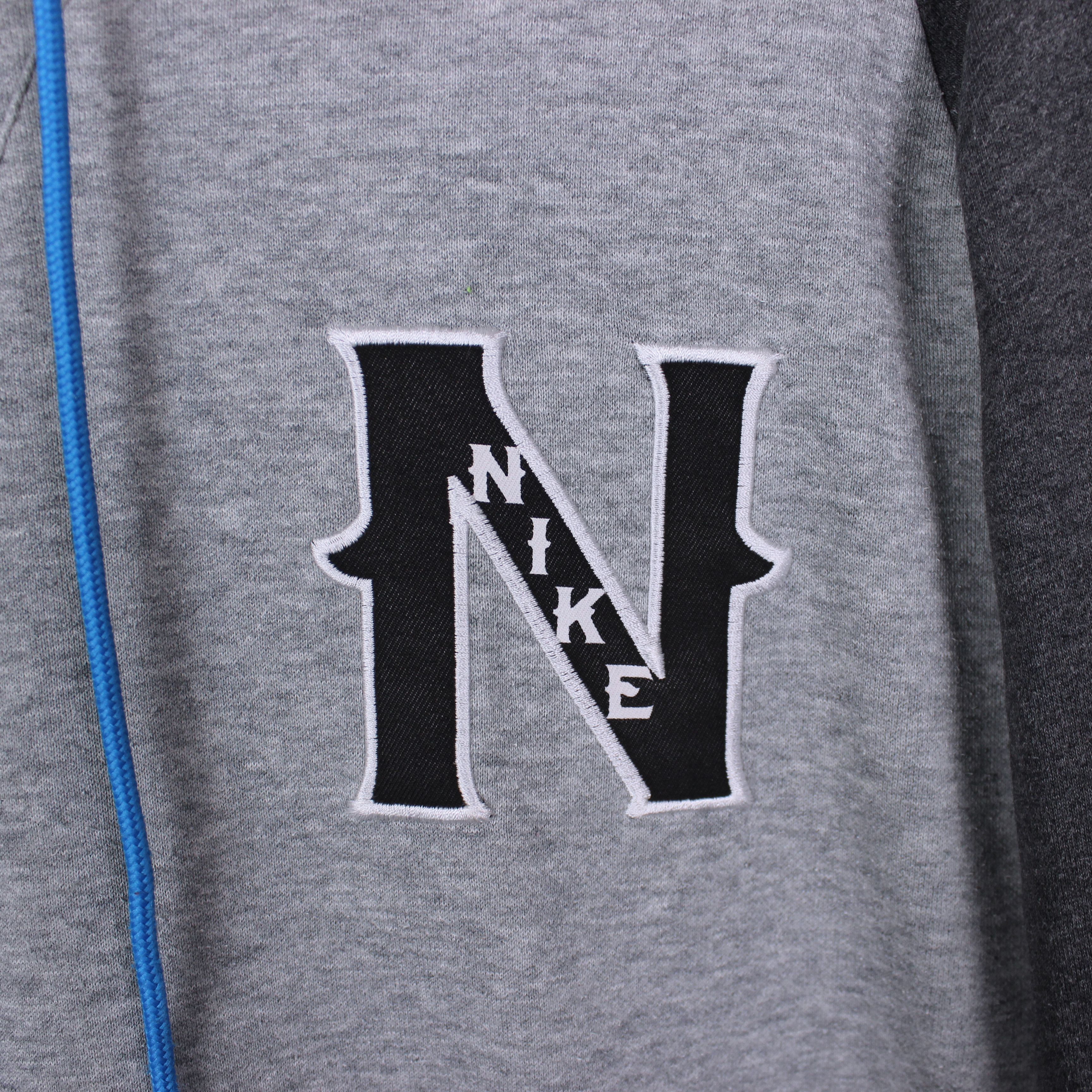 Nike Nike reversible hoodie men vintage drill L XL Size US L / EU 52-54 / 3 - 4 Thumbnail