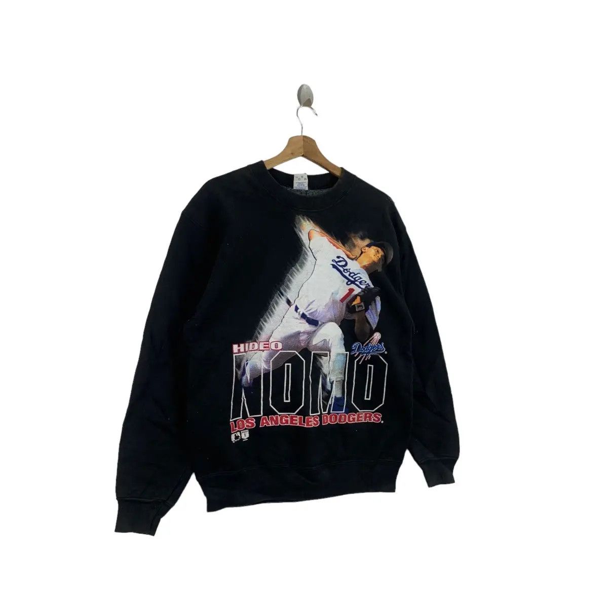 Vintage Vintage 1995 DODGERS LOS ANGELES Hideo Nomo Sweatshirt Size US M / EU 48-50 / 2 - 3 Thumbnail