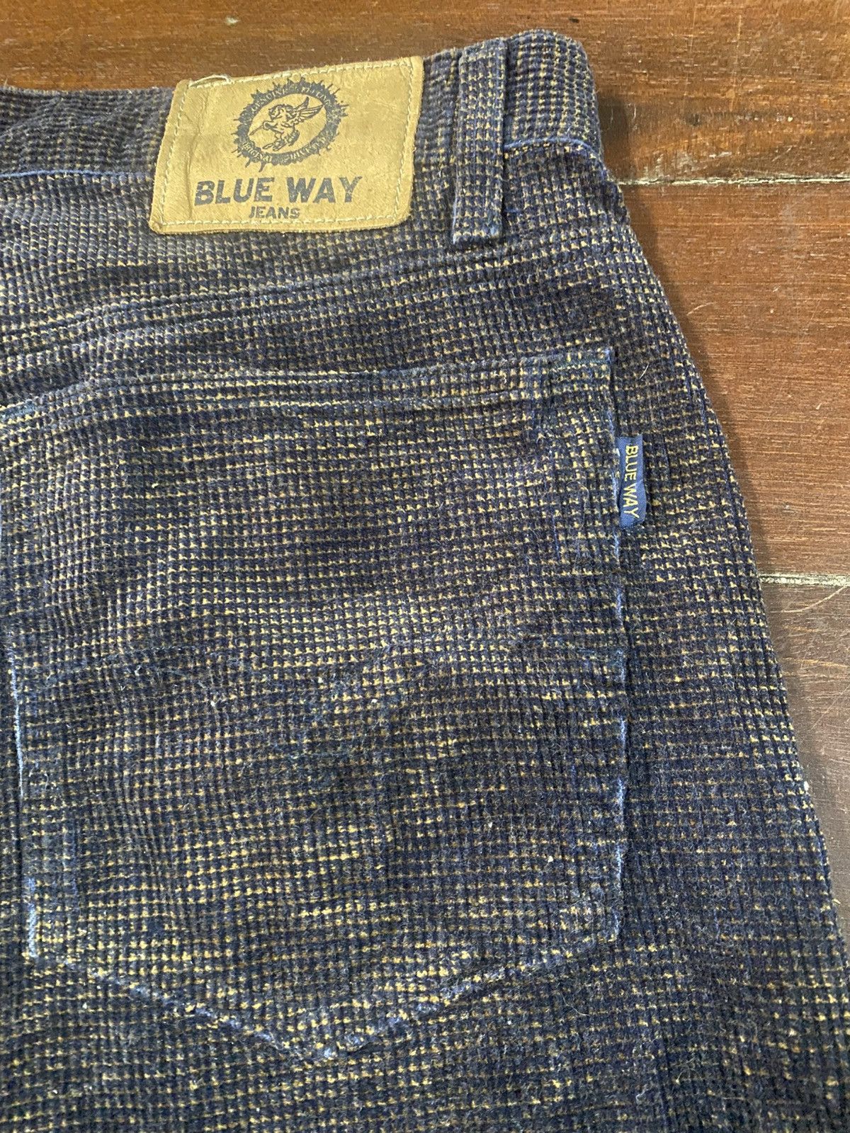 Japanese Brand Rare Made In Japan Blue Way valvet brown Size US 34 / EU 50 - 15 Thumbnail