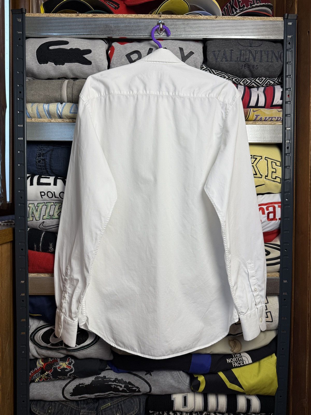 Prada Prada white Shirt Luxury Size US L / EU 52-54 / 3 - 2 Thumbnail