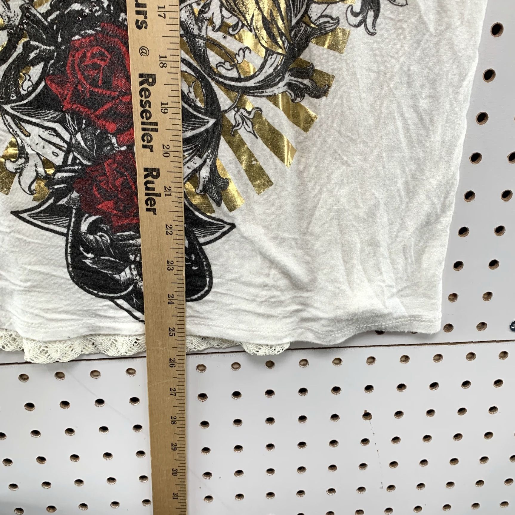 Affliction Xzavier Womens Tank Shirt L White - Casual Sleeveless Top, Regular Fit, Adult, White, - 90s/Affliction Style? Size L / US 10 / IT 46 - 6 Thumbnail