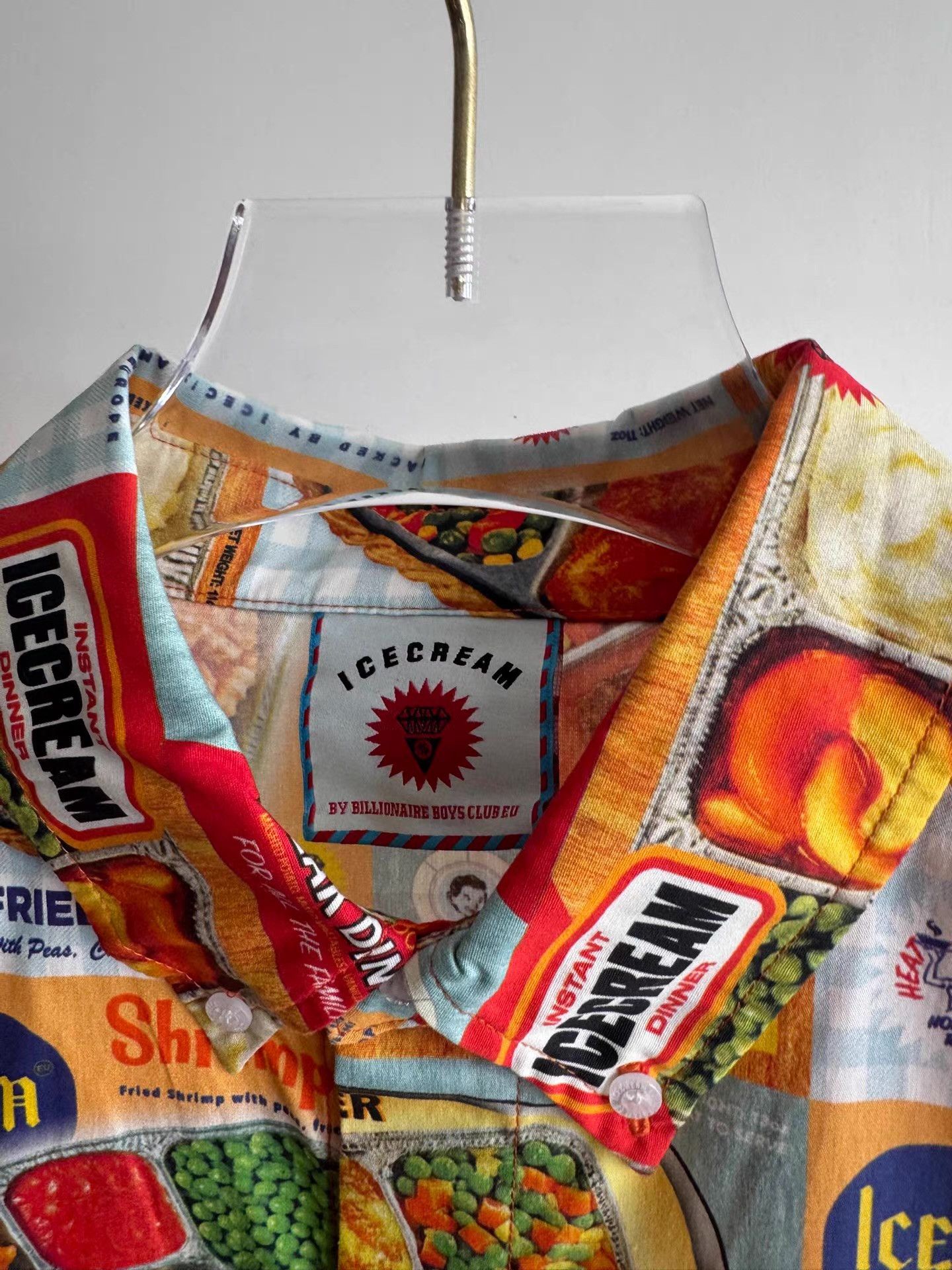 Billionaire Boys Club Billionaire Boys Club ICE CREAM Fast Food Print Shirt Q17 Size US S / EU 44-46 / 1 - 4 Thumbnail