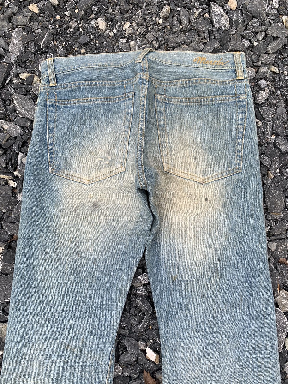 Kapital Nano Universe Mudwash Faded&Rusty Japanese Distressed Denim Size US 31 - 7 Thumbnail