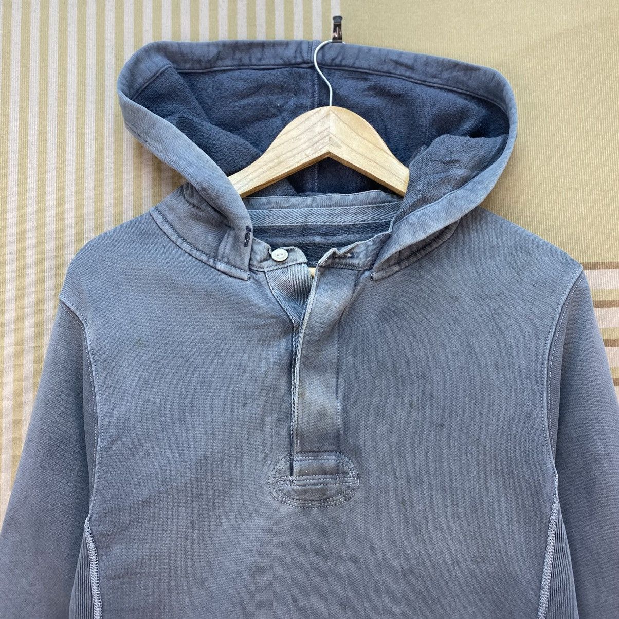 J.Crew 🫶Distressed J crew Half Button Pullover Hoodie Size US M / EU 48-50 / 2 - 3 Thumbnail