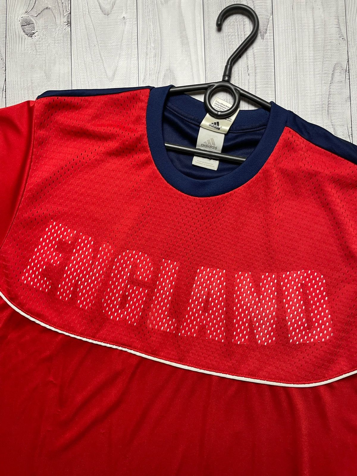Vintage Vintage England Soccer jersey size L big logo Size US L / EU 52-54 / 3 - 2 Thumbnail