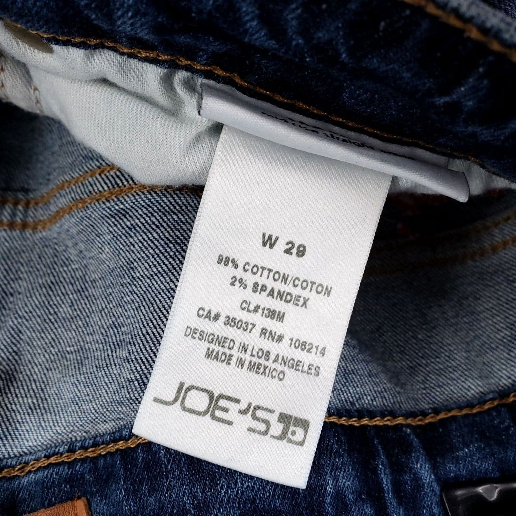 Vintage Joe's Jeans Jeans Women 26 The Smith Mid Rise Straight Ankle Medium Wash Blue Denim Size 26" / US 2 / IT 38 - 5 Thumbnail