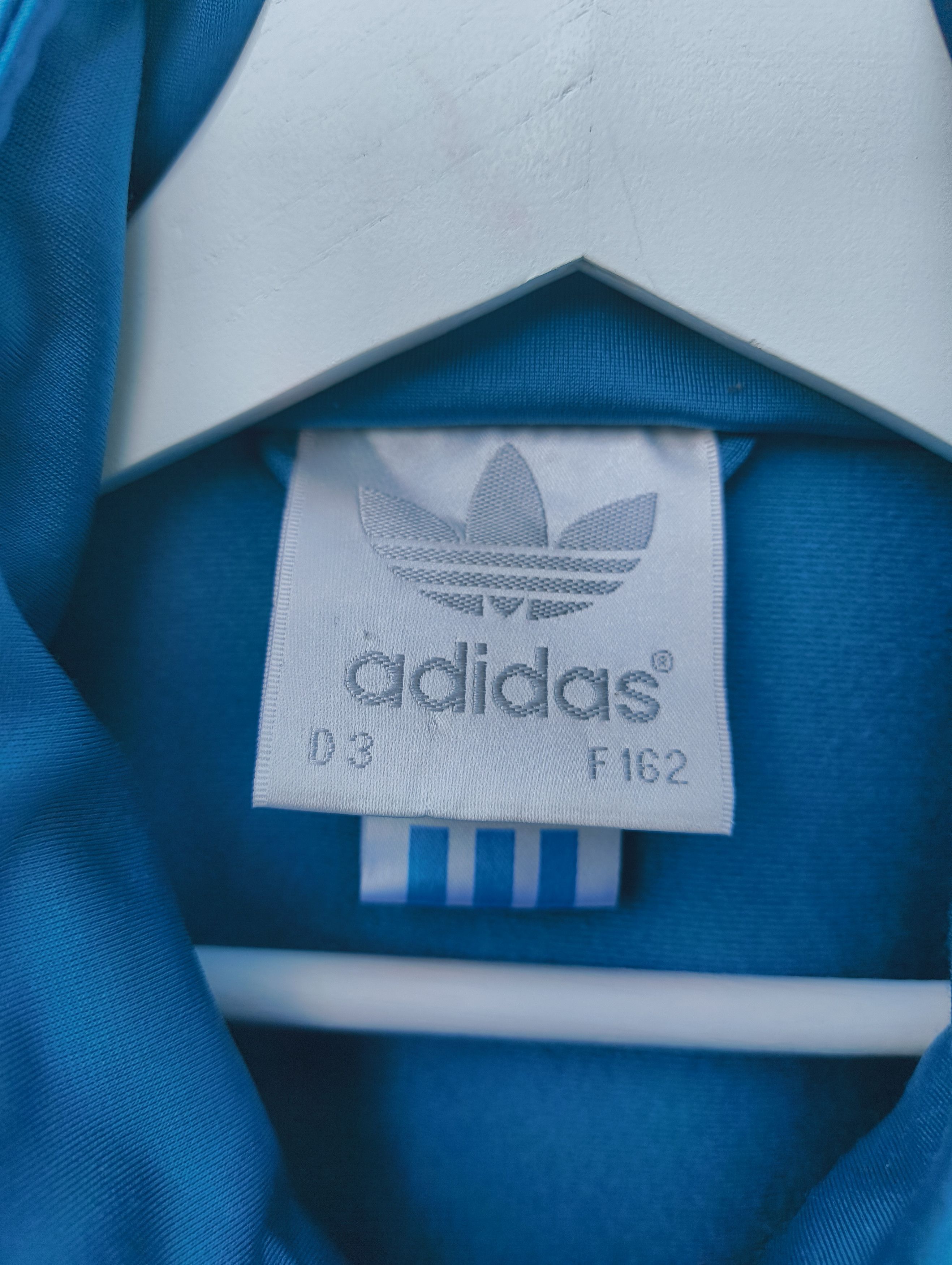 Adidas Adidas 90's Track top - Small/Medium Retro Vintage Turquoise Size US S / EU 44-46 / 1 - 3 Thumbnail