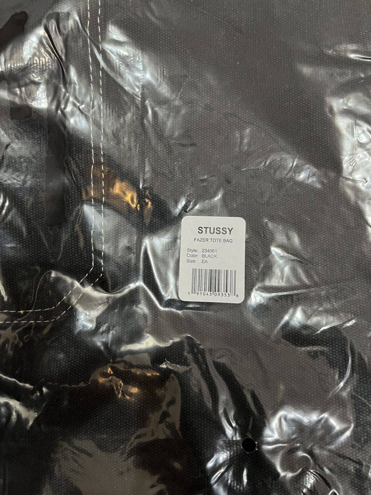 Stussy Stussy Fazer Tote Bag In Black Size ONE SIZE - 8 Thumbnail