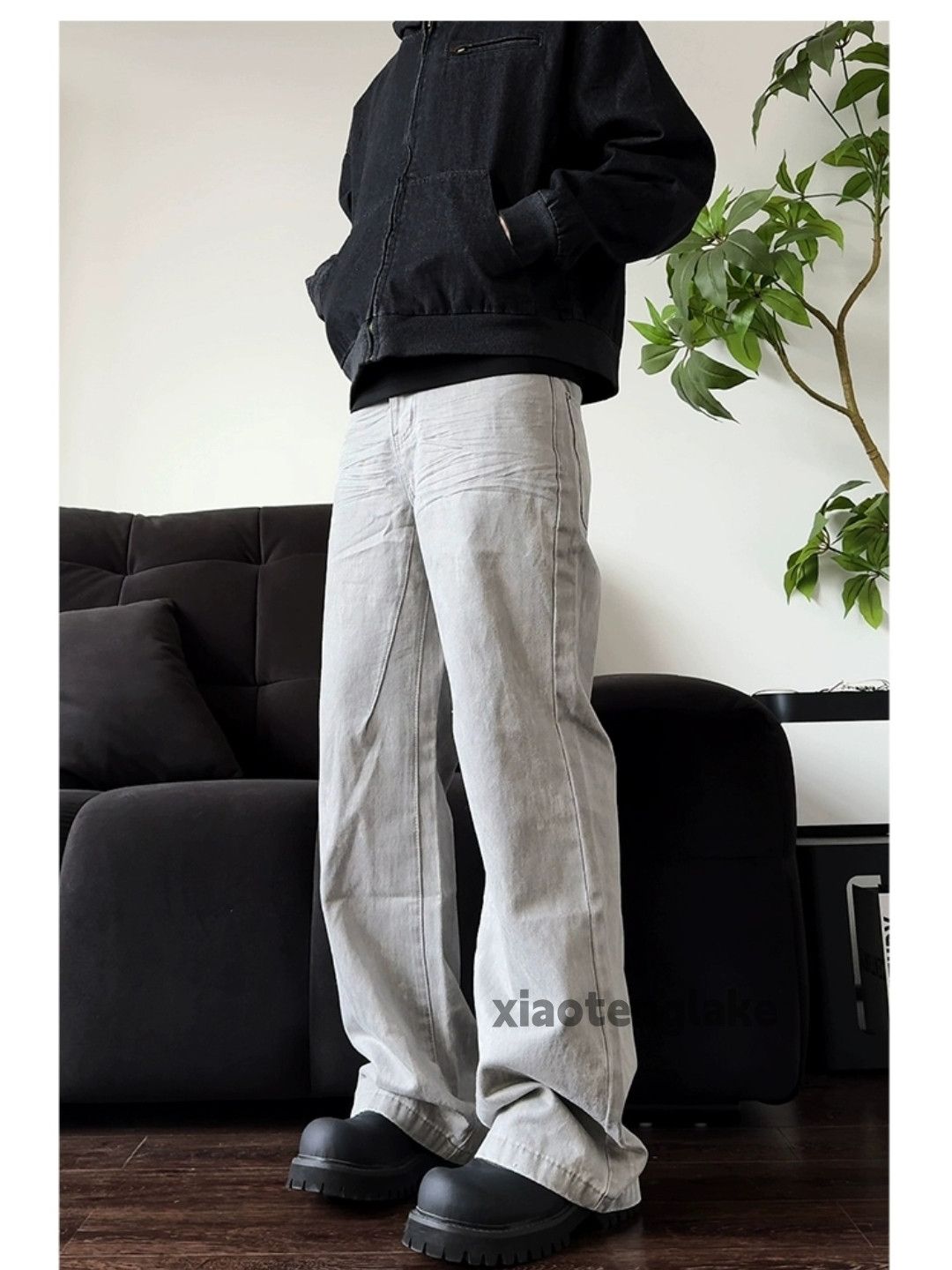 Jean × Vintage faded utility skate punk grunge paint stain bootcut jeans Size US 28 / EU 44 - 2 Thumbnail