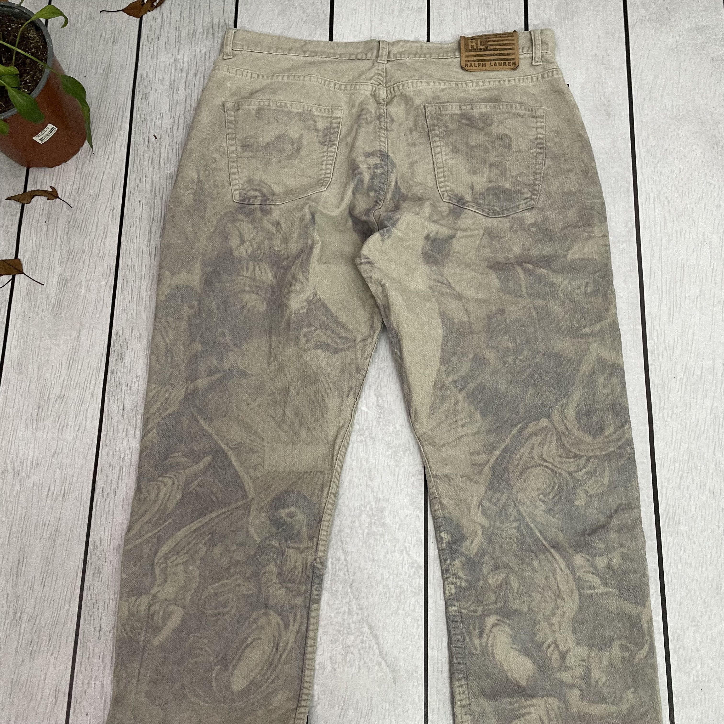 Polo Ralph Lauren Custom Reworked Ralph Lauren Jeans Renaissance Vintage Denim Size US 38 / EU 54 - 10 Thumbnail