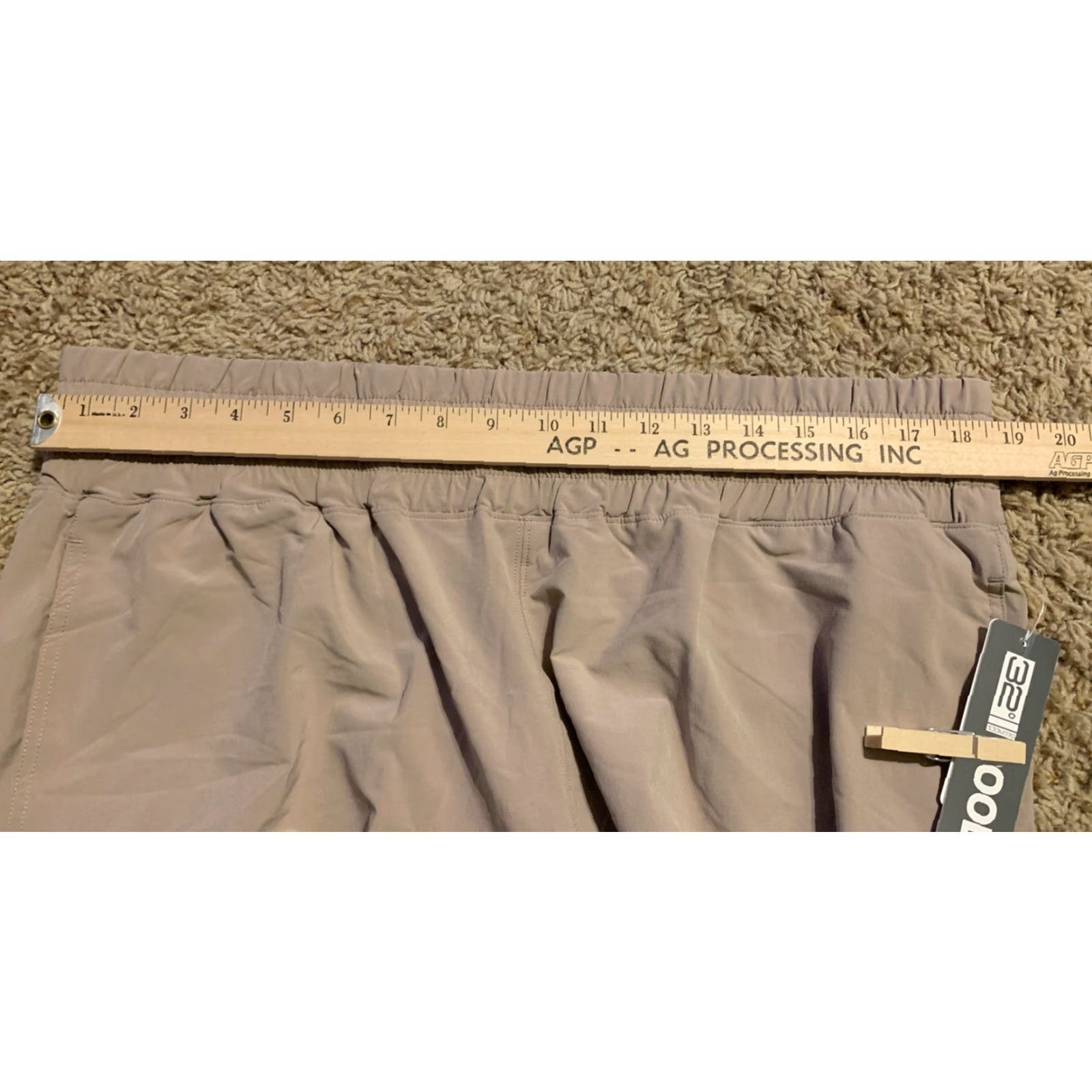 Vintage 32 Degrees Cool Pants Cargo Joggers Beige XL Women 37 in Inseam Stretch Pockets Casual Travel Size 25" / US 0 / IT 36 - 6 Thumbnail