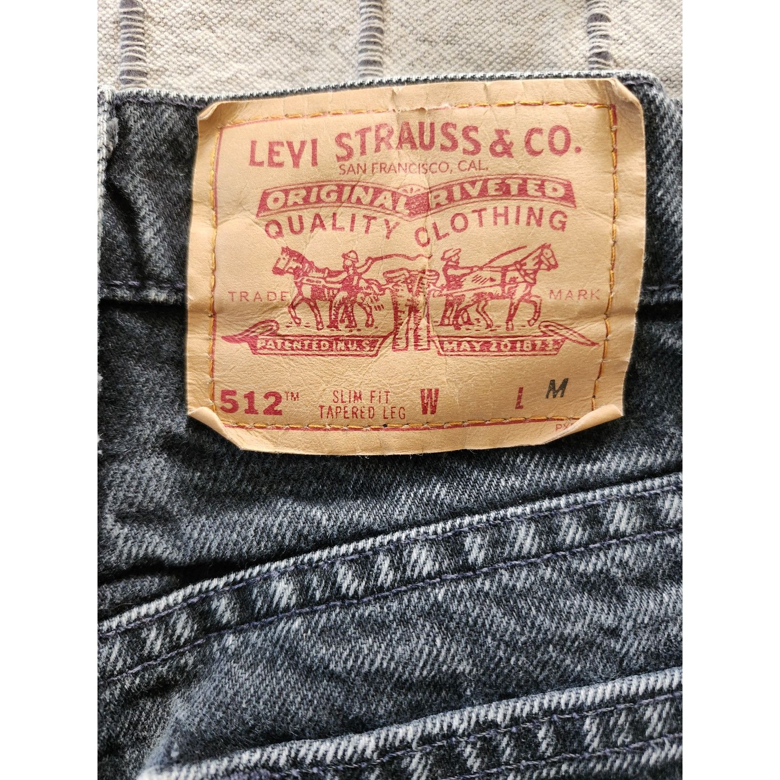 Levi's Vintage 1980s Levi's 512 Mom Jeans Sz XS-S Size 25" / US 0 / IT 36 - 6 Thumbnail