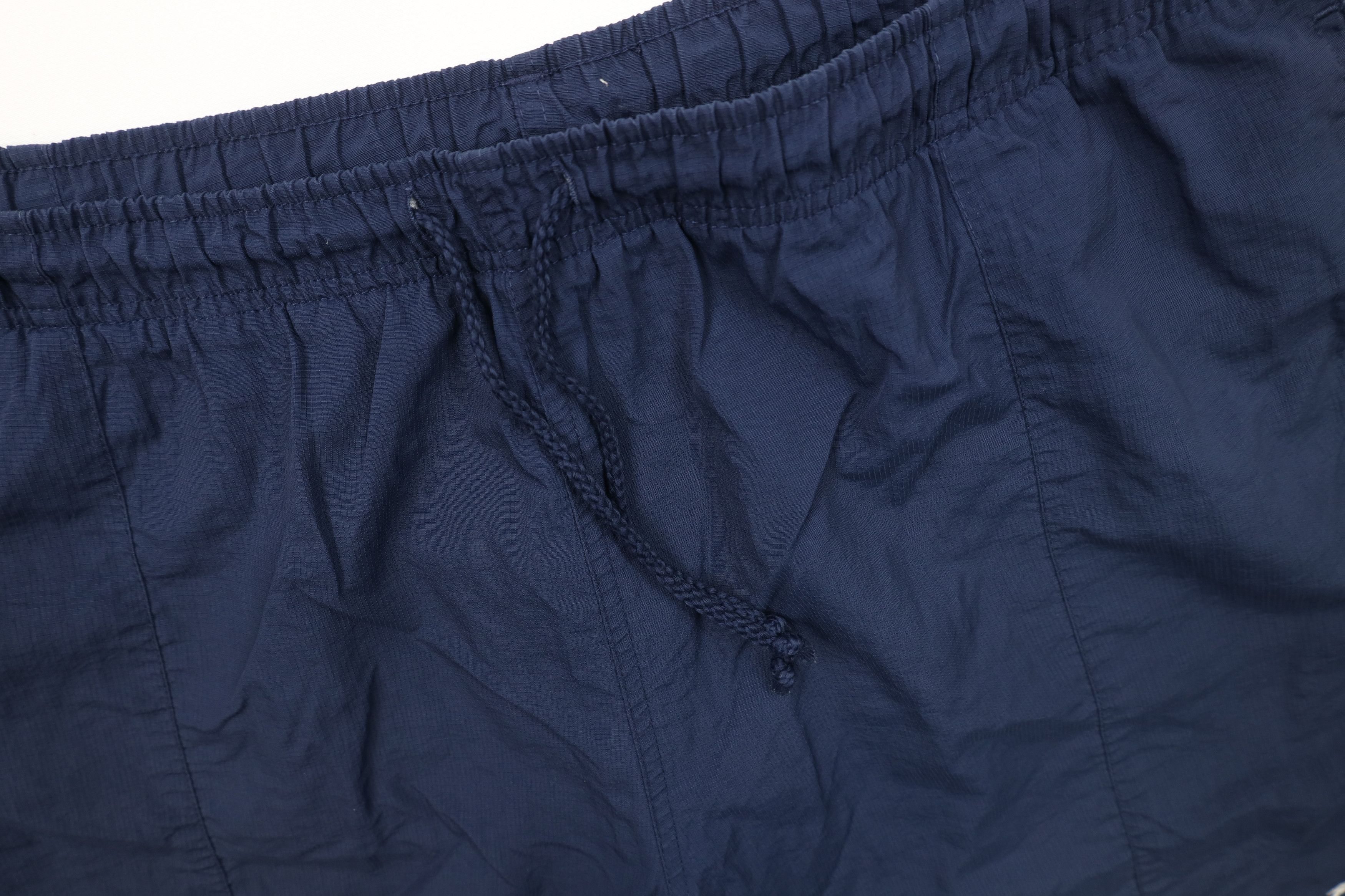 Reebok Vintage 90s Reebok Spell Ribbed Above Knee Shorts Navy Blue Size US 36 / EU 52 - 7 Thumbnail