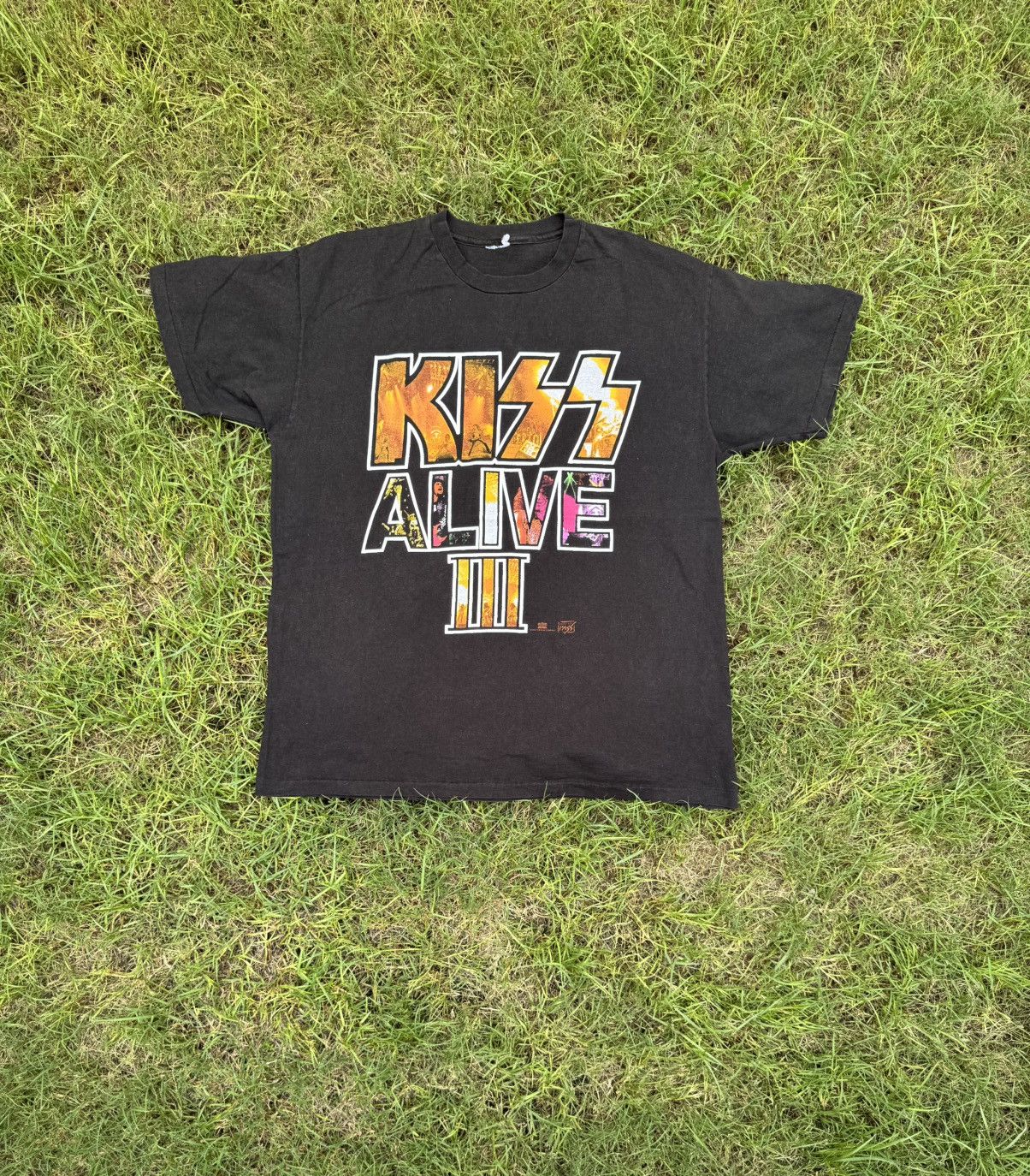 KISS Vintage KISS Alive III 3 Single Stitch 1993 KISS The shirt Size US XL / EU 56 / 4 - 1 Thumbnail