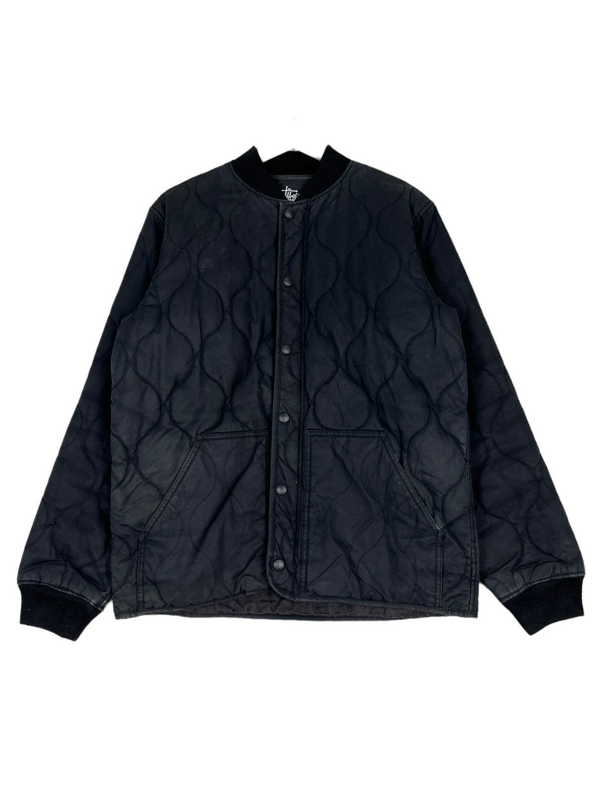 Stussy 🔥 STUSSY QUILTED BOMBER JACKET THE BRITISH MILLERAIN SYSTEM Size US L / EU 52-54 / 3 - 2 Thumbnail