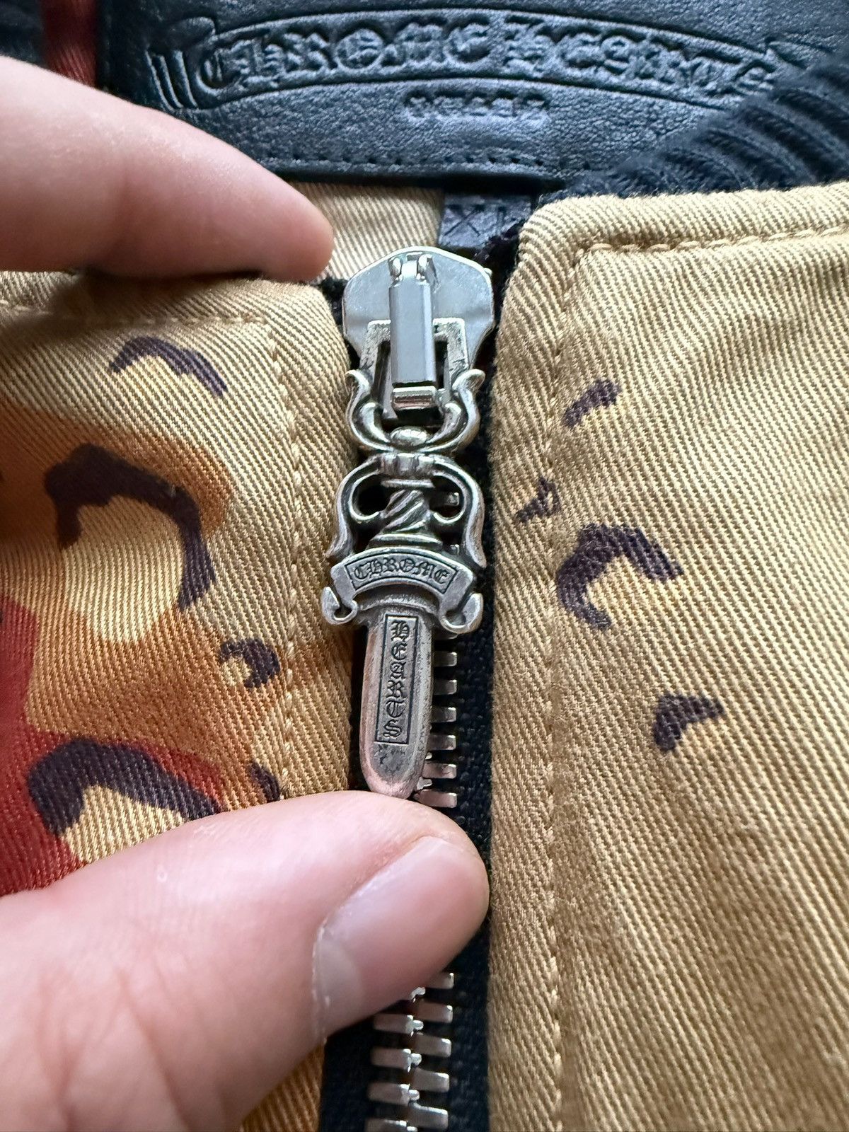 Chrome Hearts Chrome Hearts Mattyboy Sex Record Camo Bomber jacket Size US XL / EU 56 / 4 - 7 Thumbnail